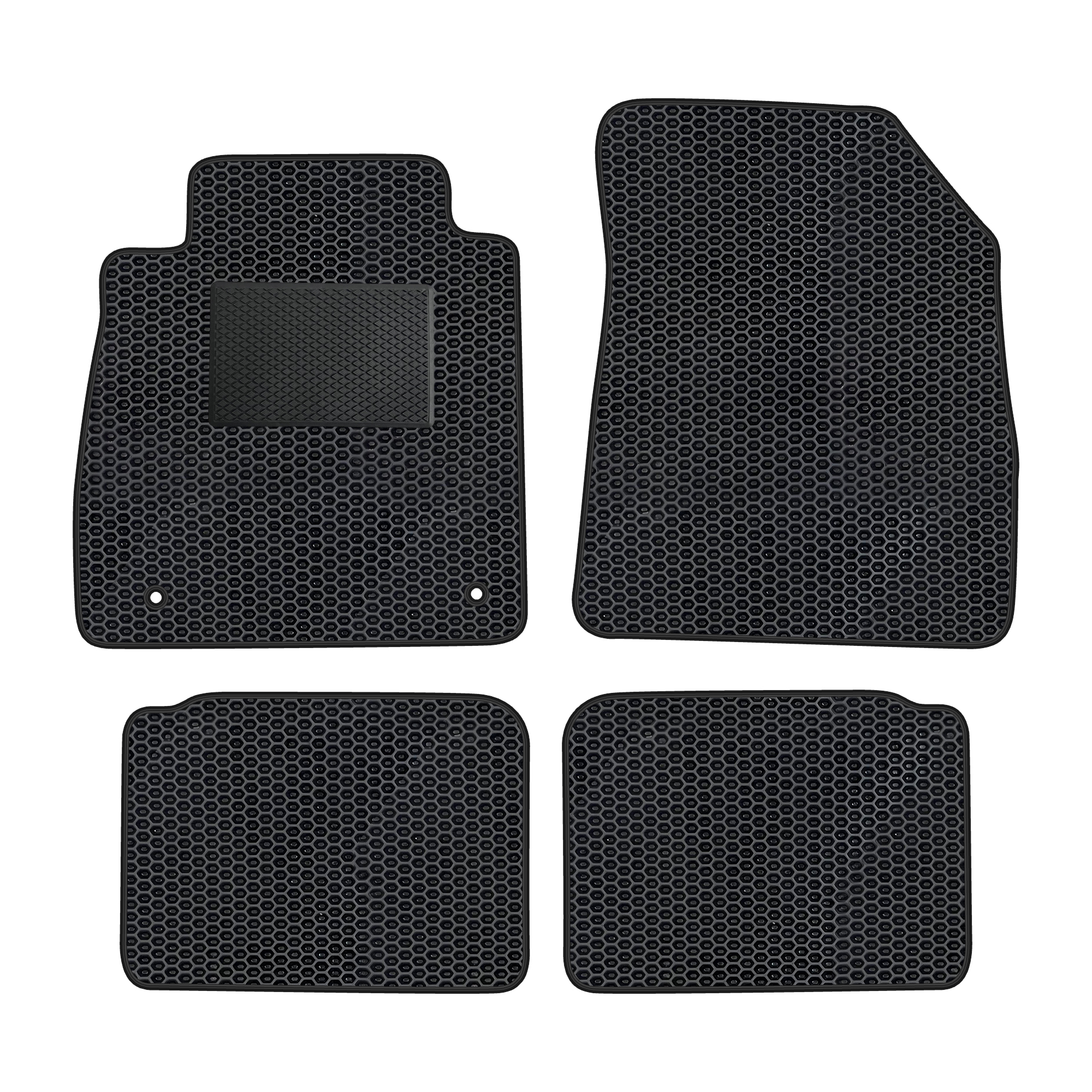 Ni037evapod - Komplettes Set Eva-autofußmatten Passend Für Nissan Micra K14 Ab 2017 (mit Zusätzlicher Verstärkung)