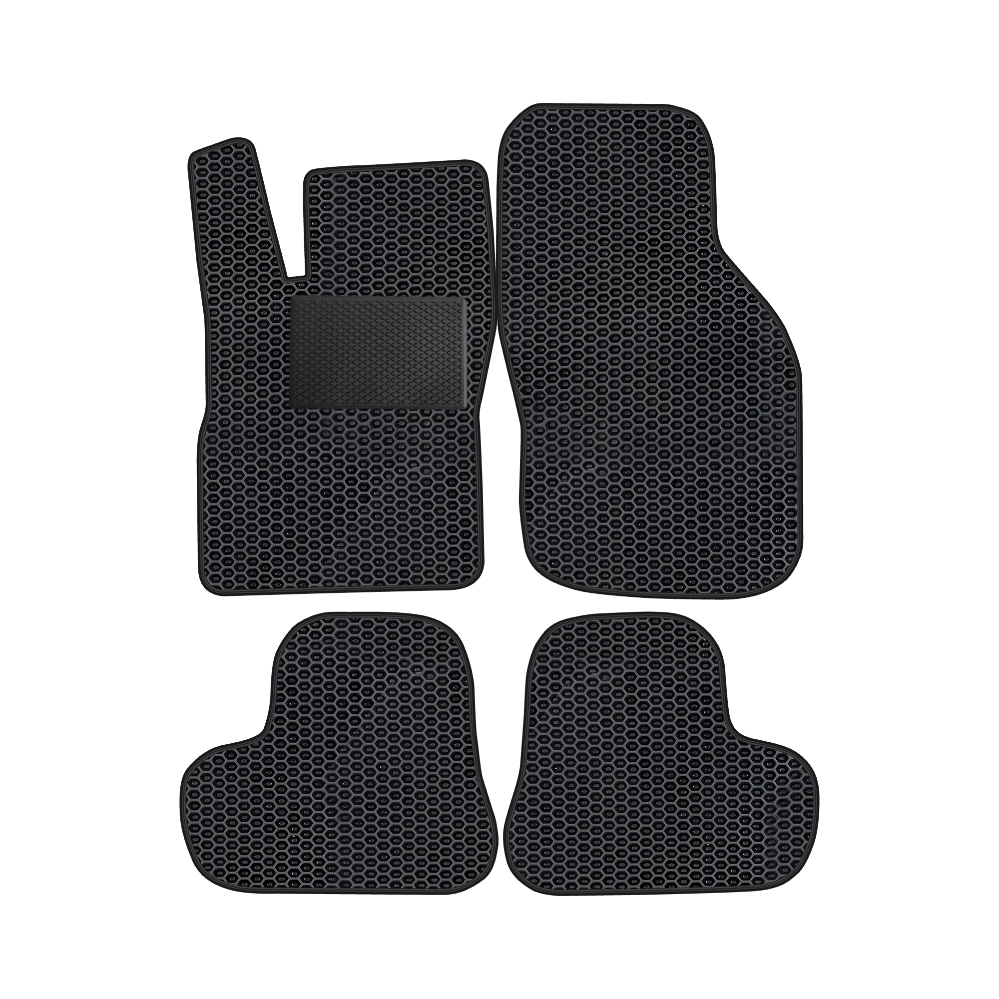 Op007evapod - Komplettes Set Eva-autofußmatten Passend Für Opel Astra F 1991-2002 (mit Zusätzlicher Verstärkung)