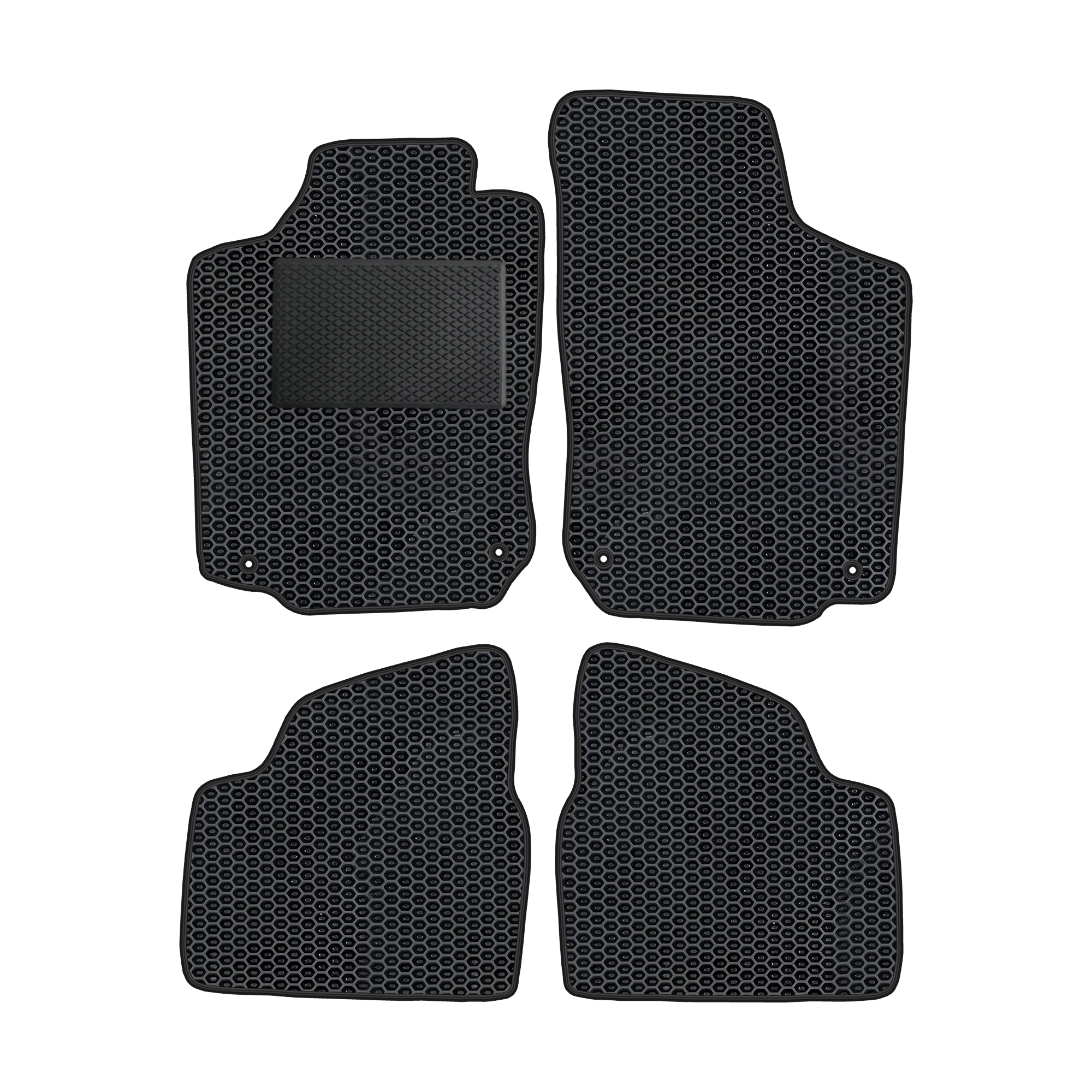 Op003evapod - Komplettes Set Eva-autofußmatten Passend Für Opel Corsa C 2000-2006 (mit Zusätzlicher Verstärkung)