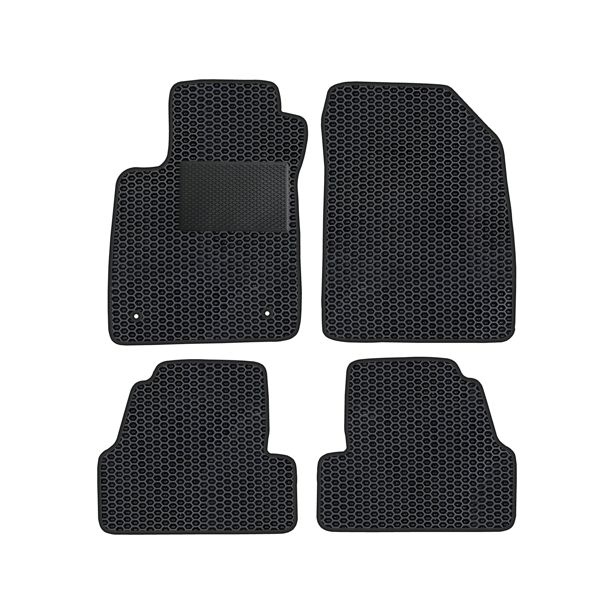 Op011evapod - Komplettes Set Eva-autofußmatten Passend Für Opel Mokka 2012-2019 (mit Zusätzlicher Verstärkung)