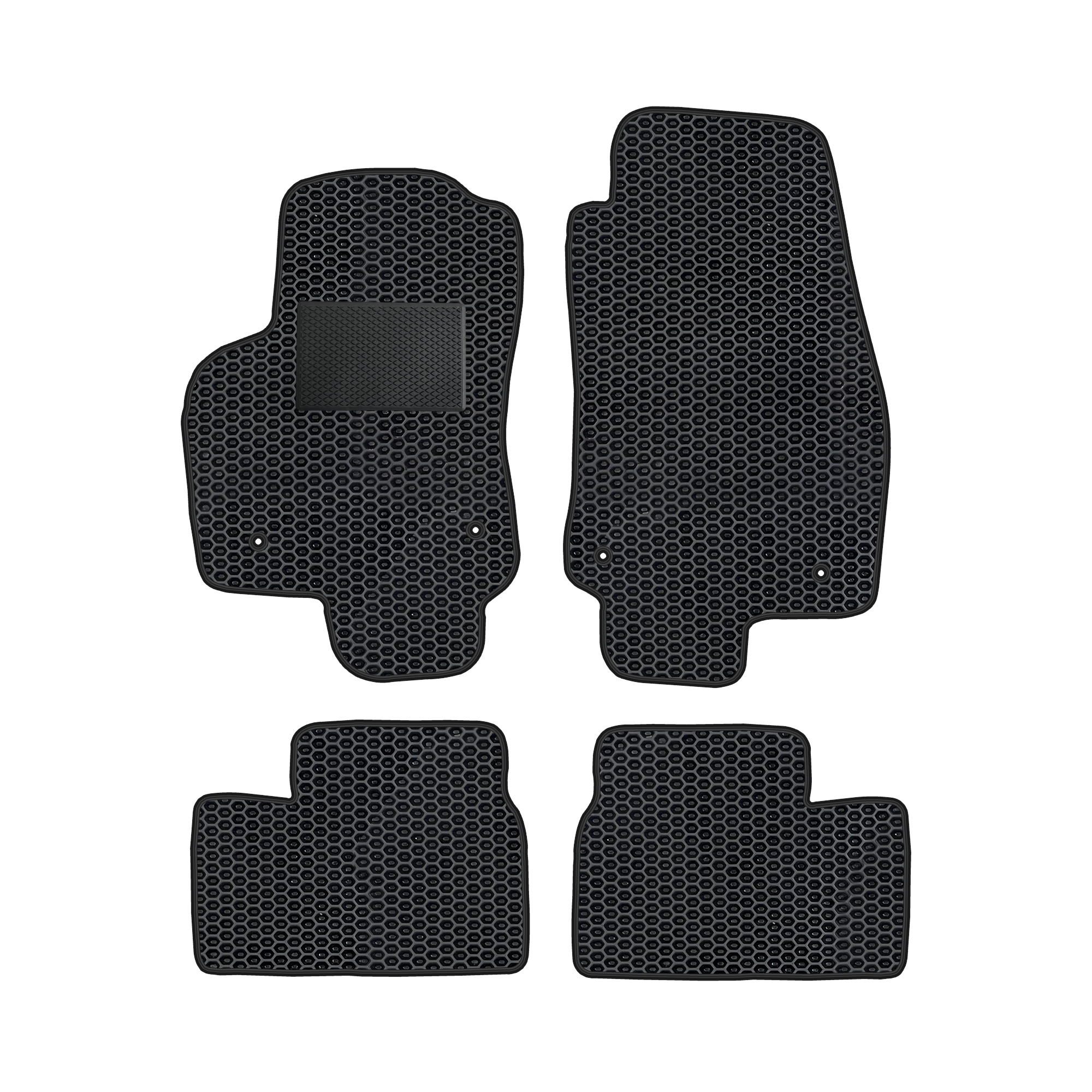 Op009evapod - Komplettes Set Eva-autofußmatten Passend Für Opel Astra H 2004-2009 (mit Zusätzlicher Verstärkung)