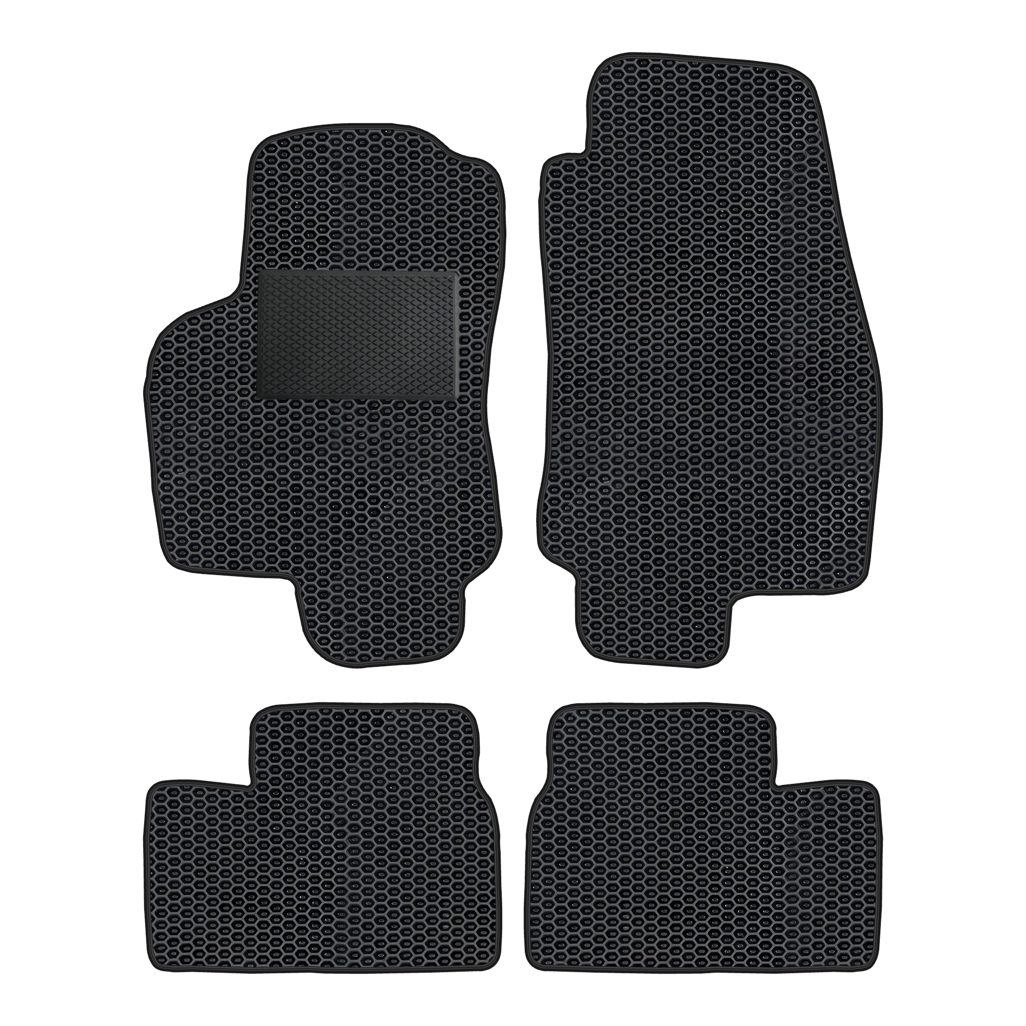 Op008evapod - Komplettes Set Eva-autofußmatten Passend Für Opel Astra G 1998-2004 (mit Zusätzlicher Verstärkung)