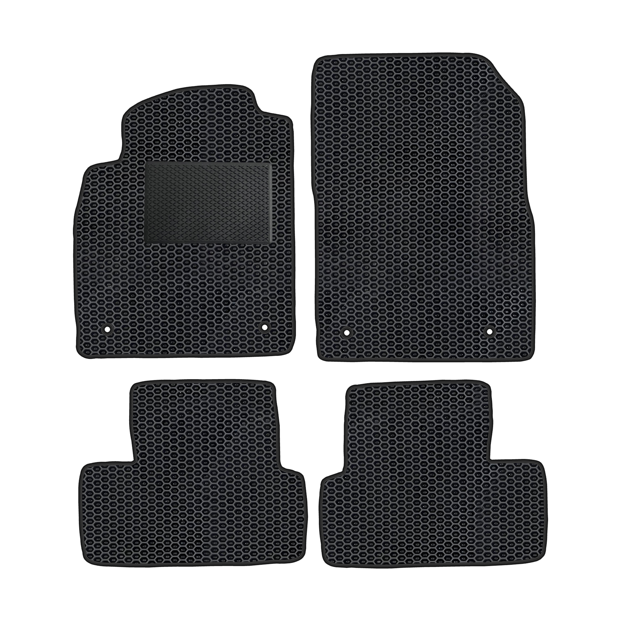 Op010evapod - Komplettes Set Eva-autofußmatten Passend Für Opel Astra J 2009-2020 (mit Zusätzlicher Verstärkung)