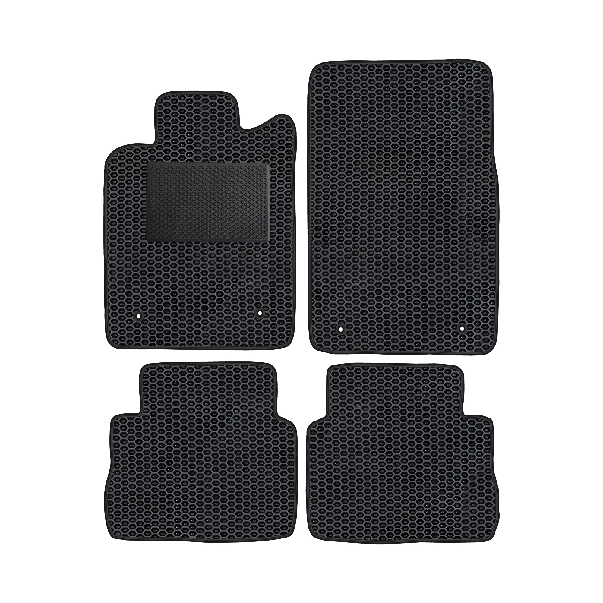 Op016evapod - Komplettes Set Eva-autofußmatten Passend Für Opel Vectra C Stufenheck 2002-2008 (mit Zusätzlicher Verstärkung)