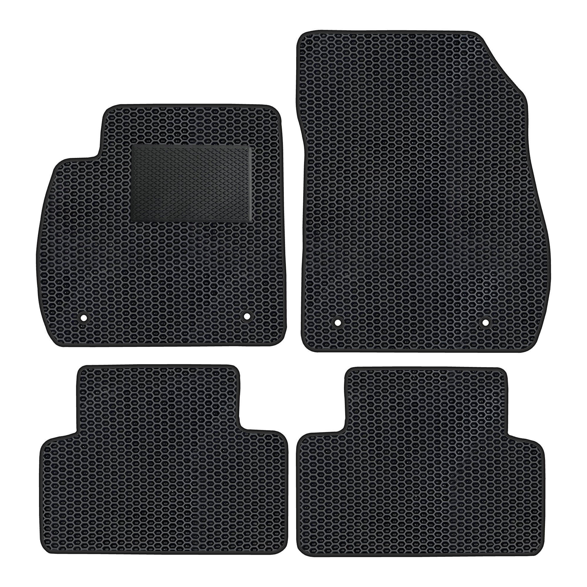 Op023evapod - Komplettes Set Eva-autofußmatten Passend Für Opel Zafira C Tourer 2012-2019 5-sitzer (mit Zusätzlicher Verstärkung)