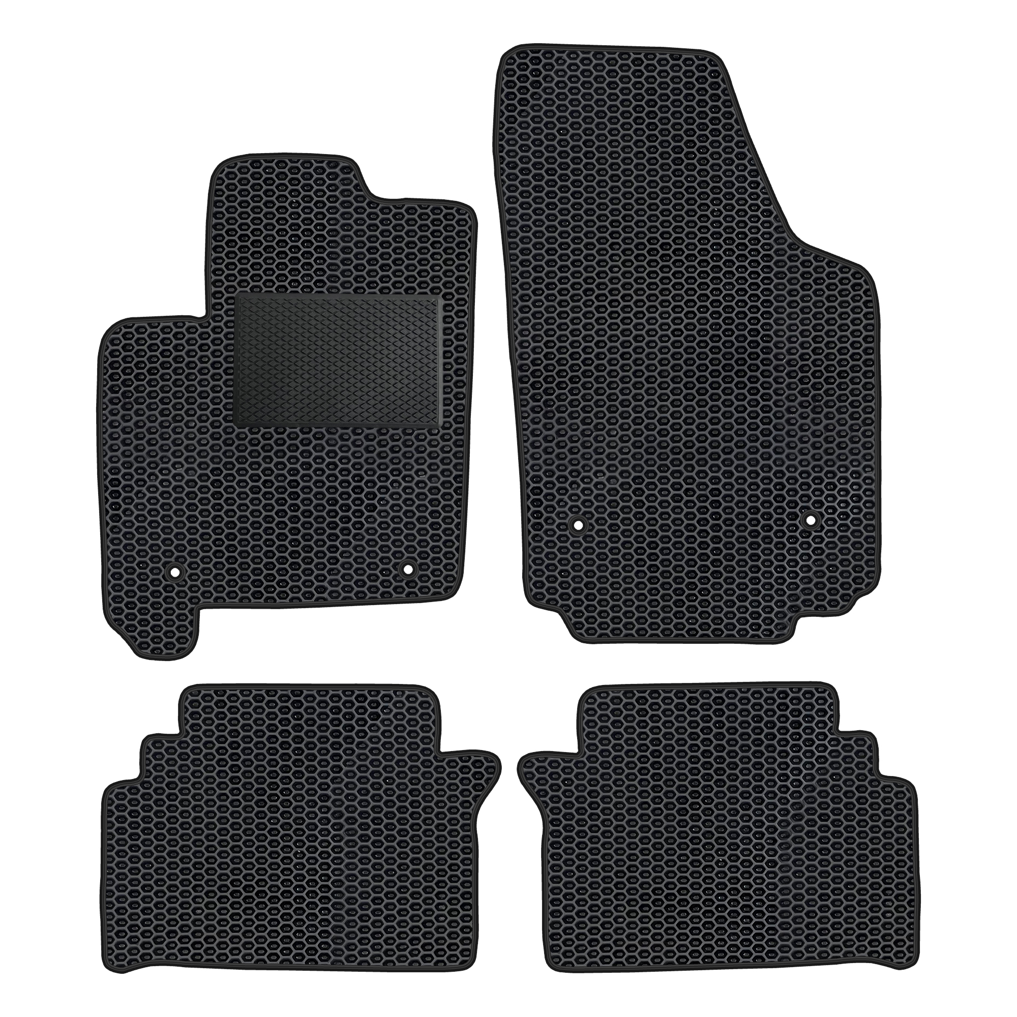 Op026evapod - Komplettes Set Eva-autofußmatten Passend Für Opel Meriva A 2004-2010 (mit Zusätzlicher Verstärkung)