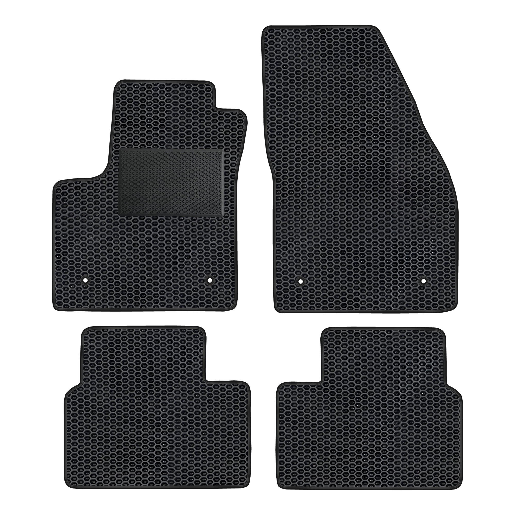 Op028evapod - Komplettes Set Eva-autofußmatten Passend Für Opel Meriva B 2010-2017 (mit Zusätzlicher Verstärkung)