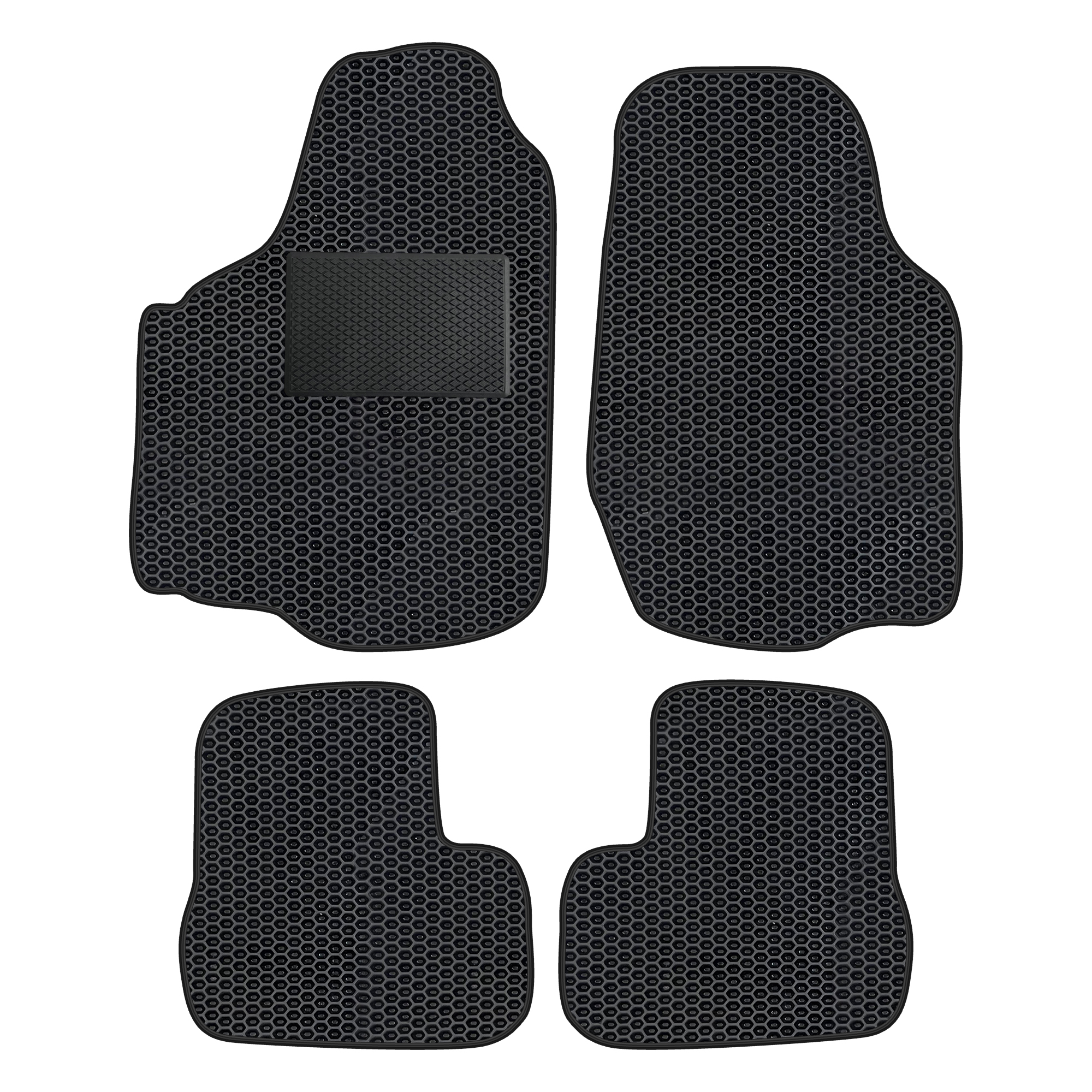 Op031evapod - Komplettes Set Eva-autofußmatten Passend Für Opel Ascona 1981-1988 (mit Zusätzlicher Verstärkung)