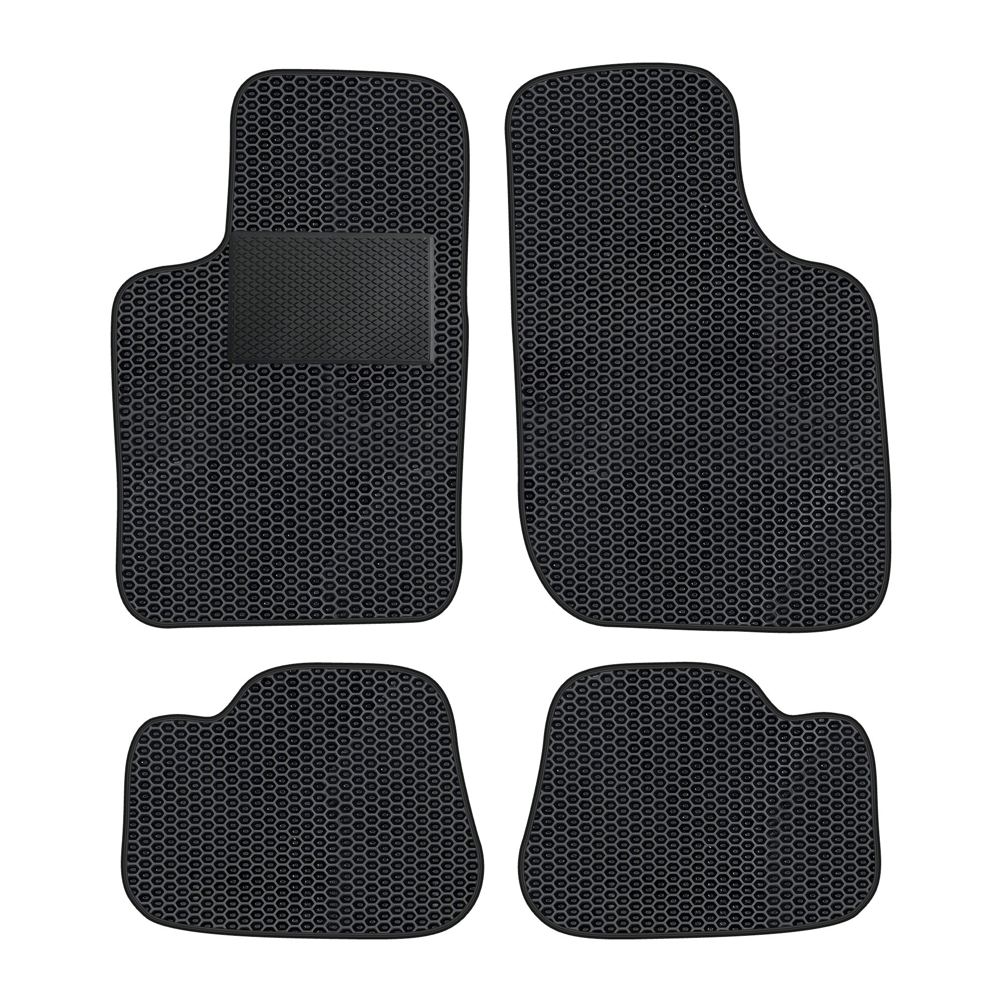 Op030evapod - Komplettes Set Eva-autofußmatten Passend Für Opel Kadett E 1984-1994 (mit Zusätzlicher Verstärkung)