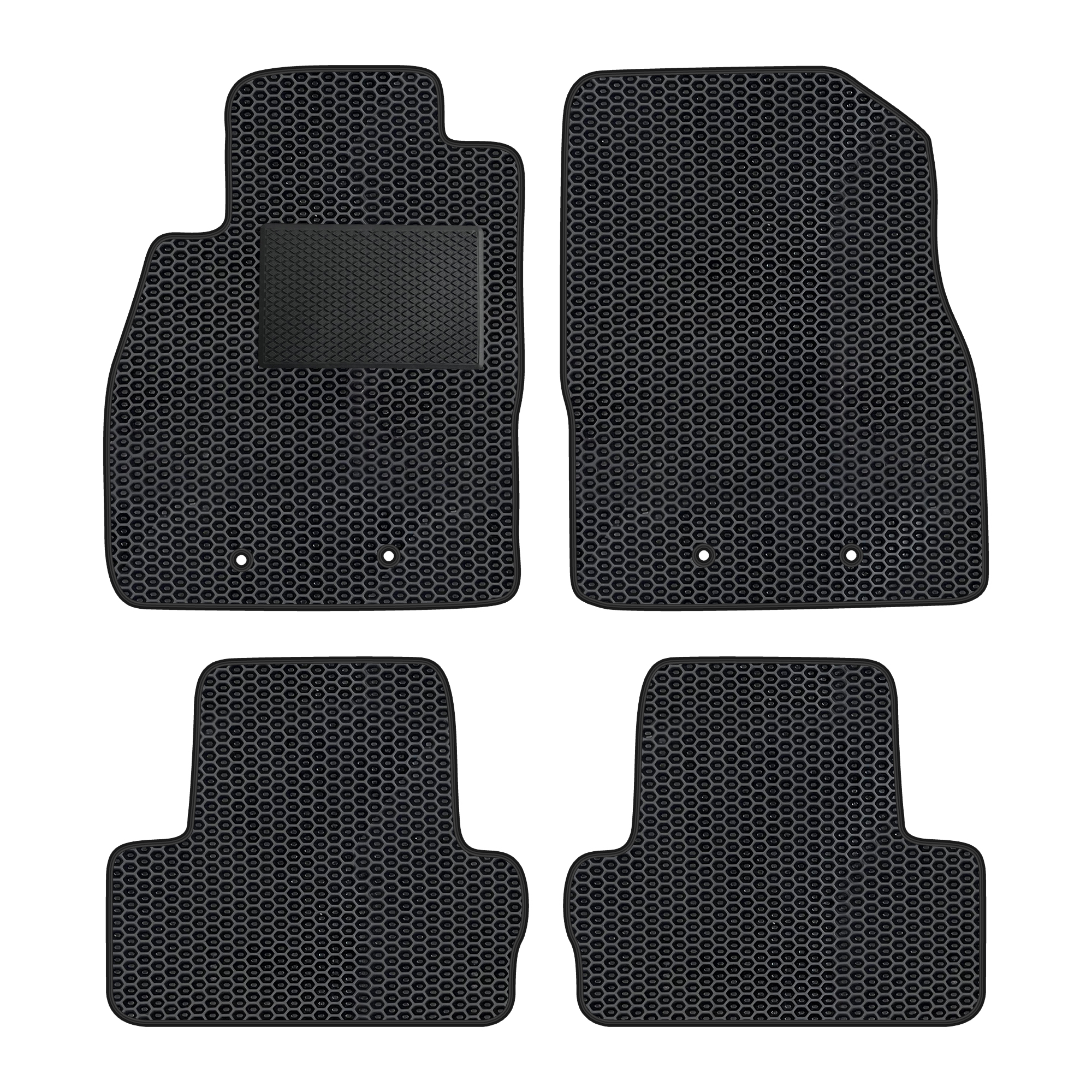 Op043evapod - Komplettes Set Eva-autofußmatten Passend Für Opel Ampera 2011-2014 (mit Zusätzlicher Verstärkung)