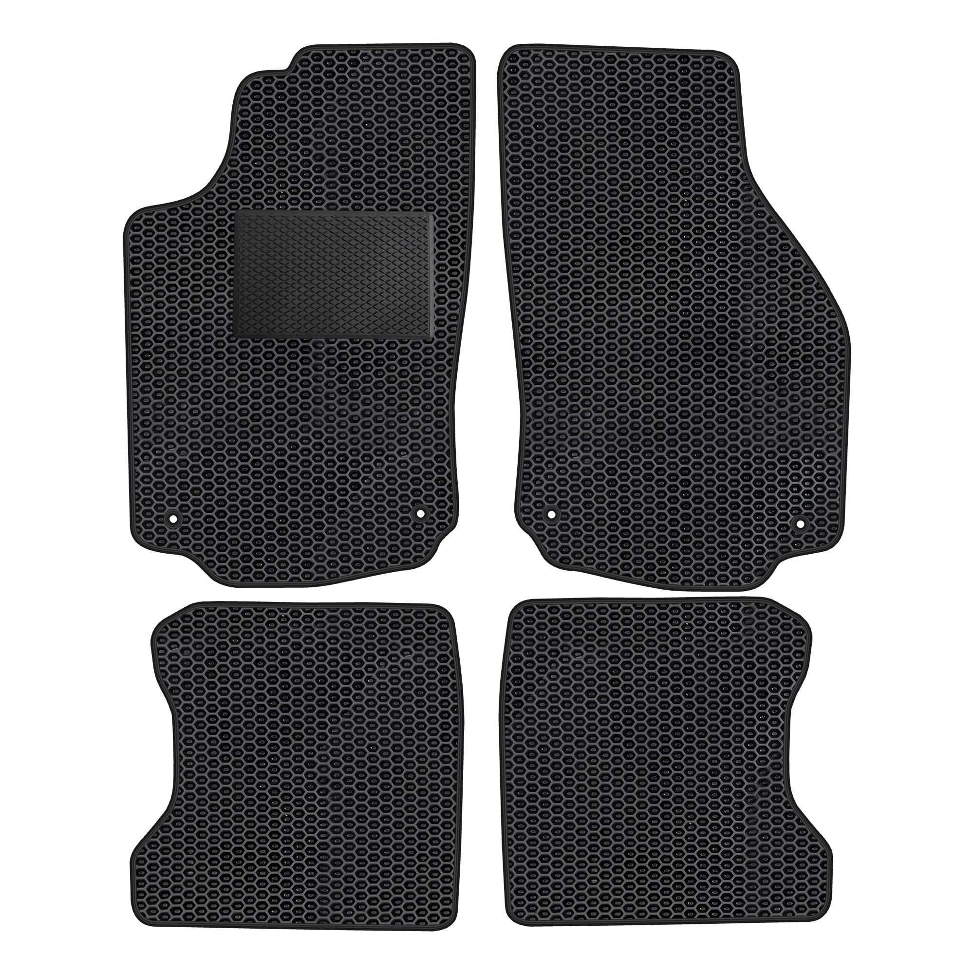 Op034evapod - Komplettes Set Eva-autofußmatten Passend Für Opel Combo C 2001-2011 5-sitzer (mit Zusätzlicher Verstärkung)