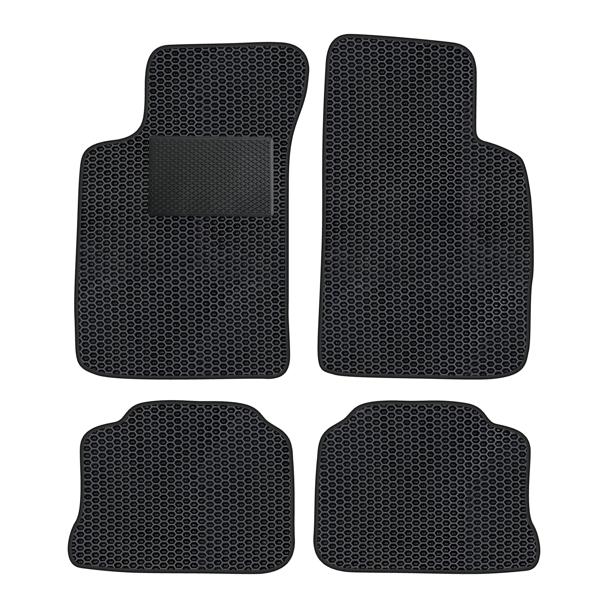 Re013evapod - Komplettes Set Eva-autofußmatten Passend Für Renault Megane I Coupé 1995-2002 (mit Zusätzlicher Verstärkung)