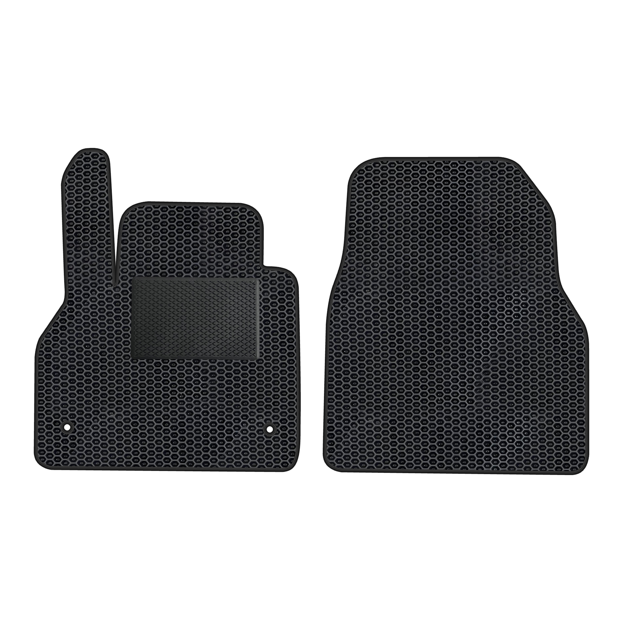 Re0212msevapod - Komplettes Set Eva-autofußmatten Passend Für Mercedes-benz Citan 2012-2021 2-sitzer (mit Zusätzlicher Verstärkung)