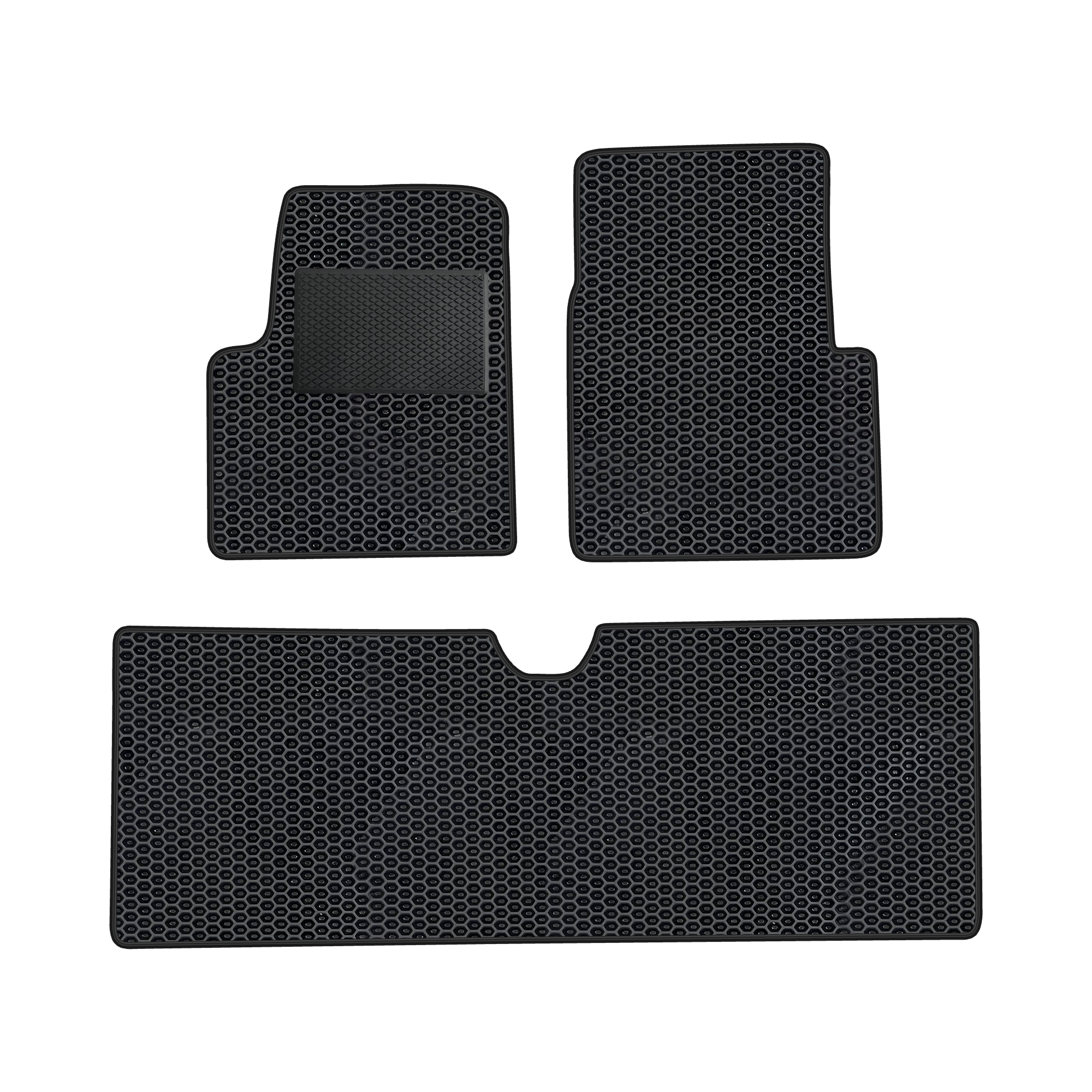 Re026evapod - Komplettes Set Eva-autofußmatten Passend Für Renault Espace Ii 1991-1996 5-sitzer (mit Zusätzlicher Verstärkung)