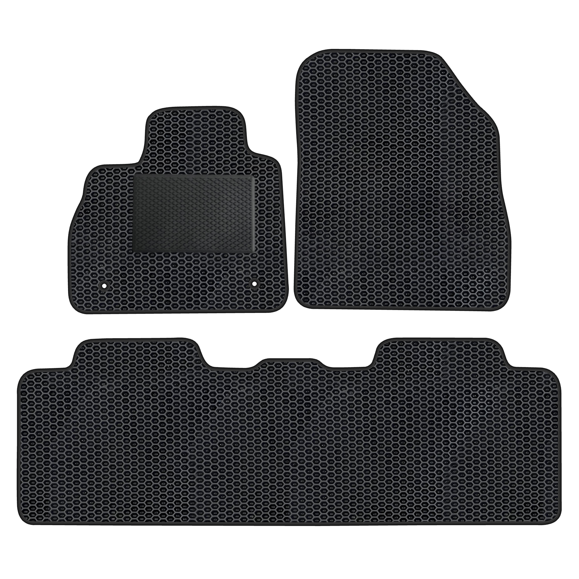 Re038evapod - Komplettes Set Eva-autofußmatten Passend Für Renault Espace V Ab 2015, 5 Sitze (mit Zusätzlicher Verstärkung)