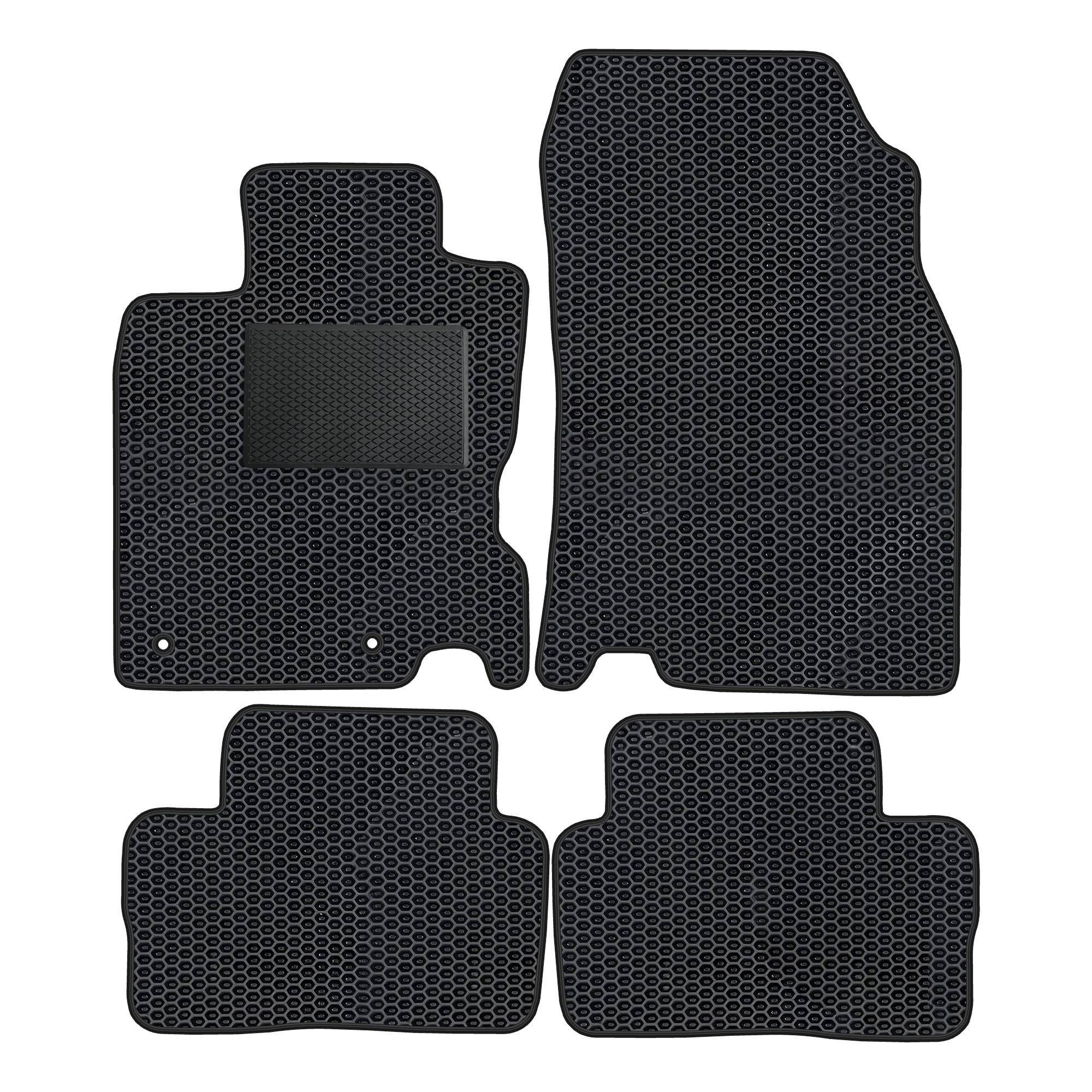 Re039evapod - Komplettes Set Eva-autofußmatten Passend Für Renault Kadjar 2015-2022 (mit Zusätzlicher Verstärkung)