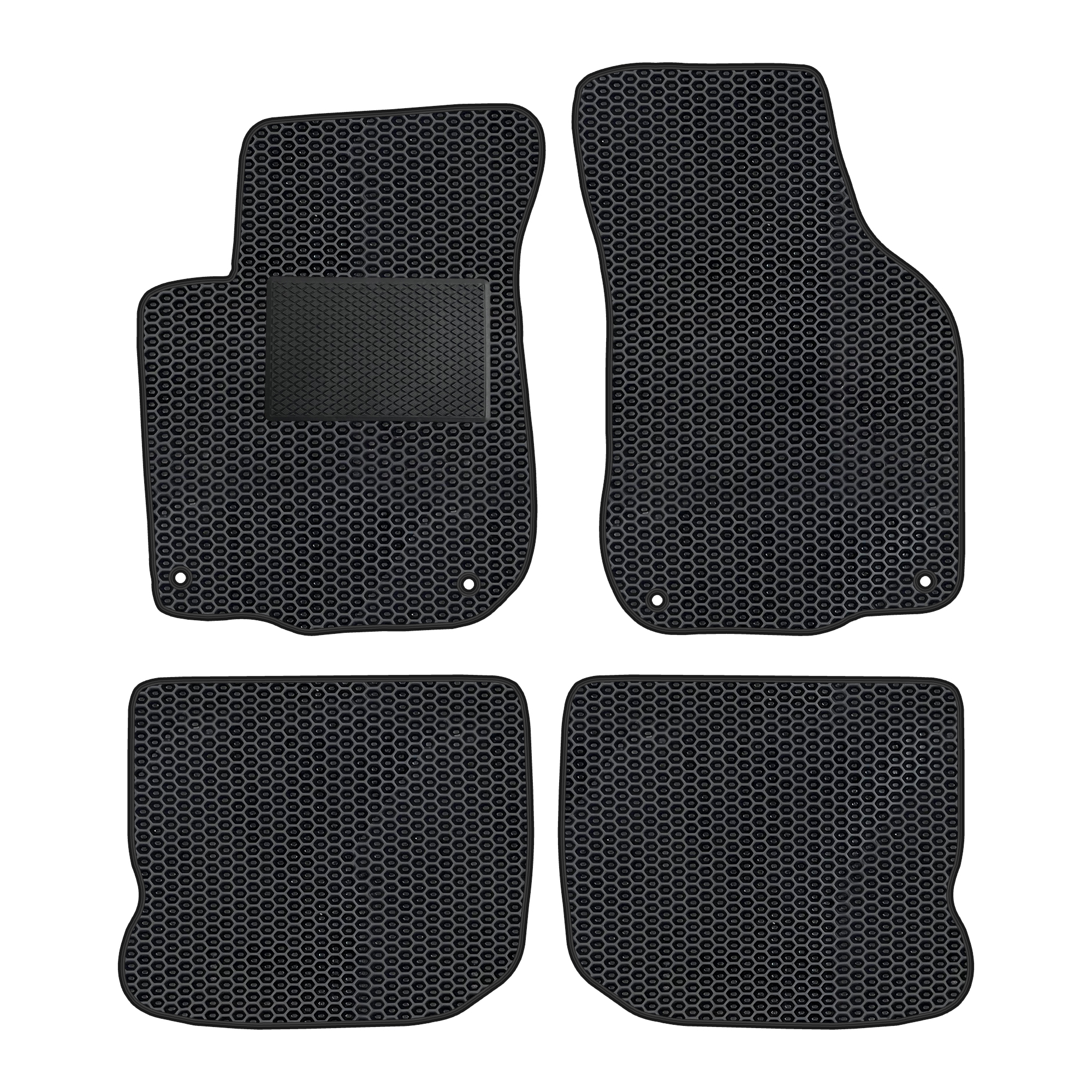 Se002evapod - Satz Eva-autofußmatten Passend Für Seat Leon I Toledo Ii 1999-2004 (mit Zusätzlicher Verstärkung)