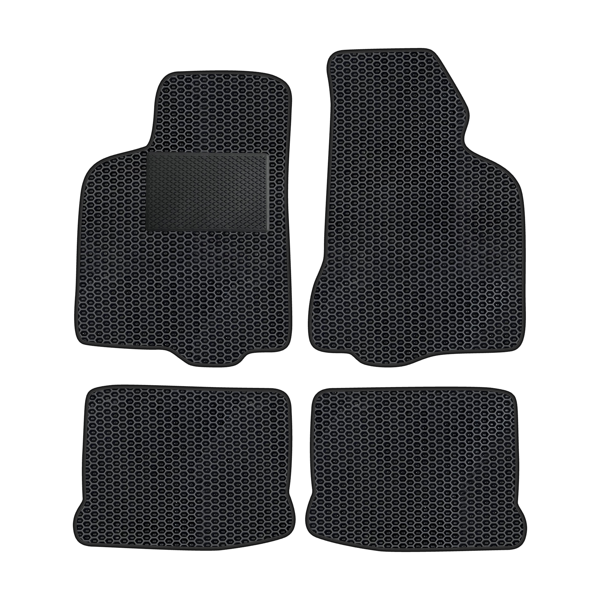 Se005evapod - Komplettes Set Eva-autofußmatten Passend Für Seat Cordoba I Ibiza Ii 1993-2001 (mit Zusätzlicher Verstärkung)