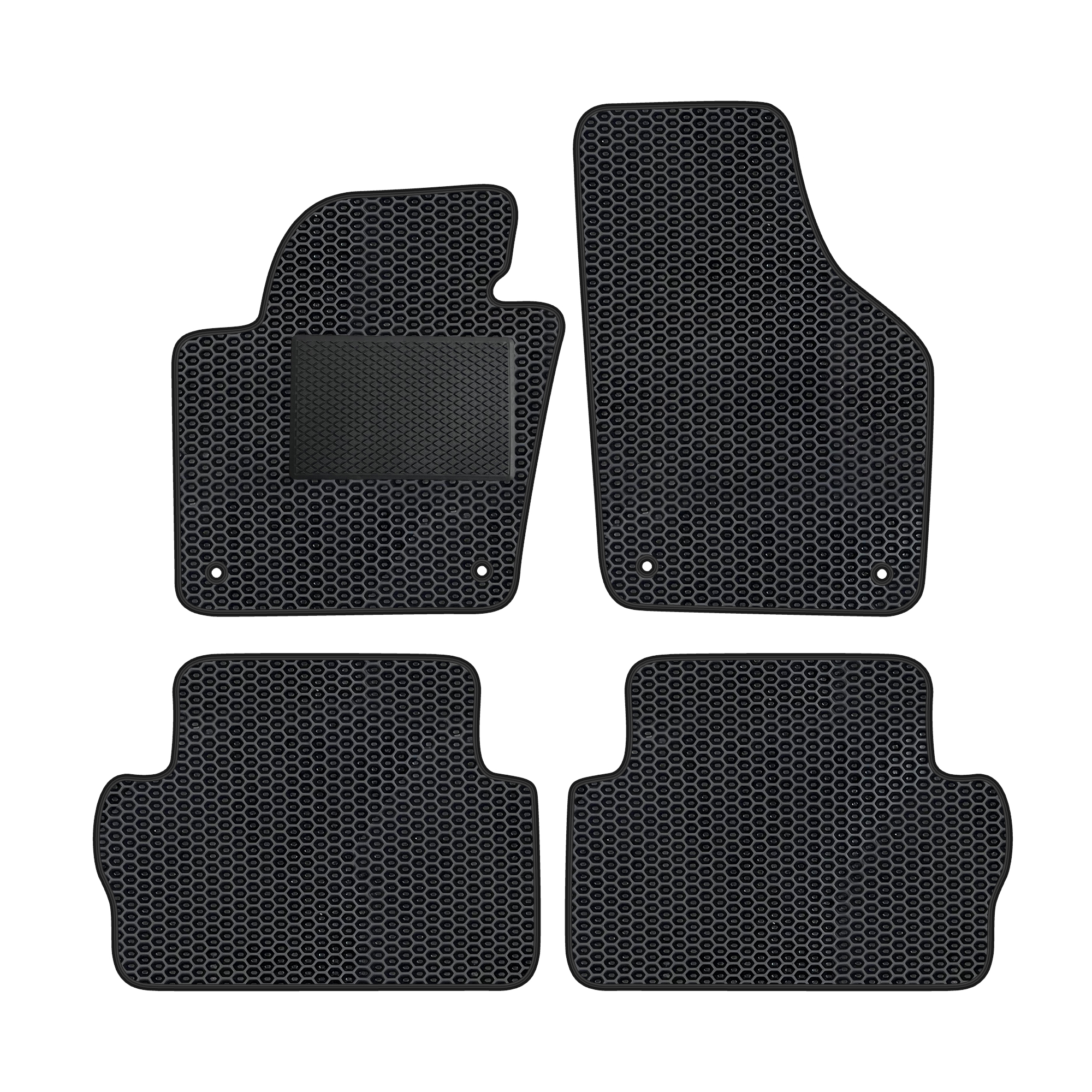 Se009evapod - Komplettes Set Eva-autofußmatten, Passend Für Seat Alhambra Ii 2010-2020, 5 Sitze (mit Zusätzlicher Verstärkung)