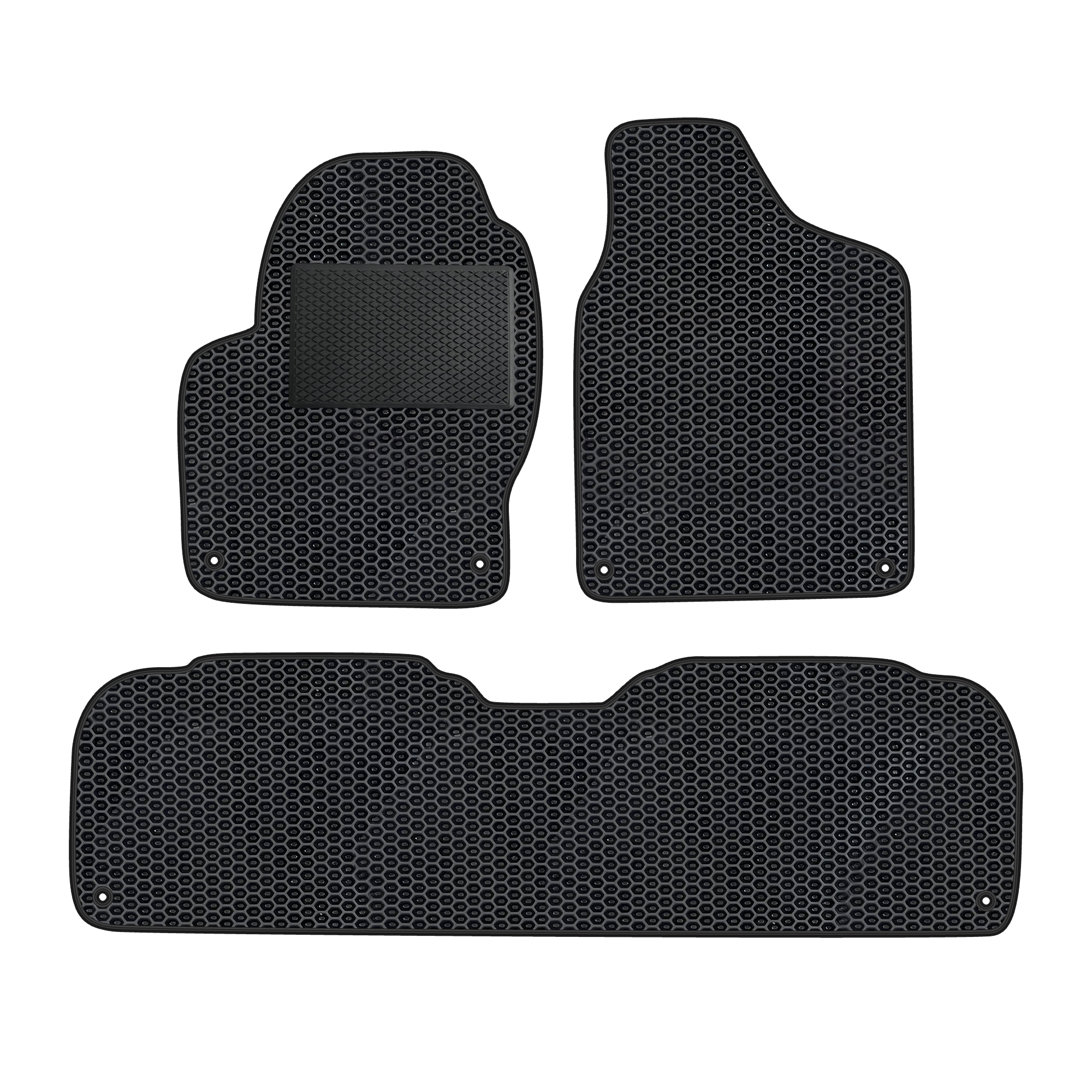 Se010evapod - Komplettes Set Eva-autofußmatten, Passend Für Vw Sharan I Ford Galaxy I Seat Alhambra I 5-sitzer (mit Zusätzlicher Verstärkung)