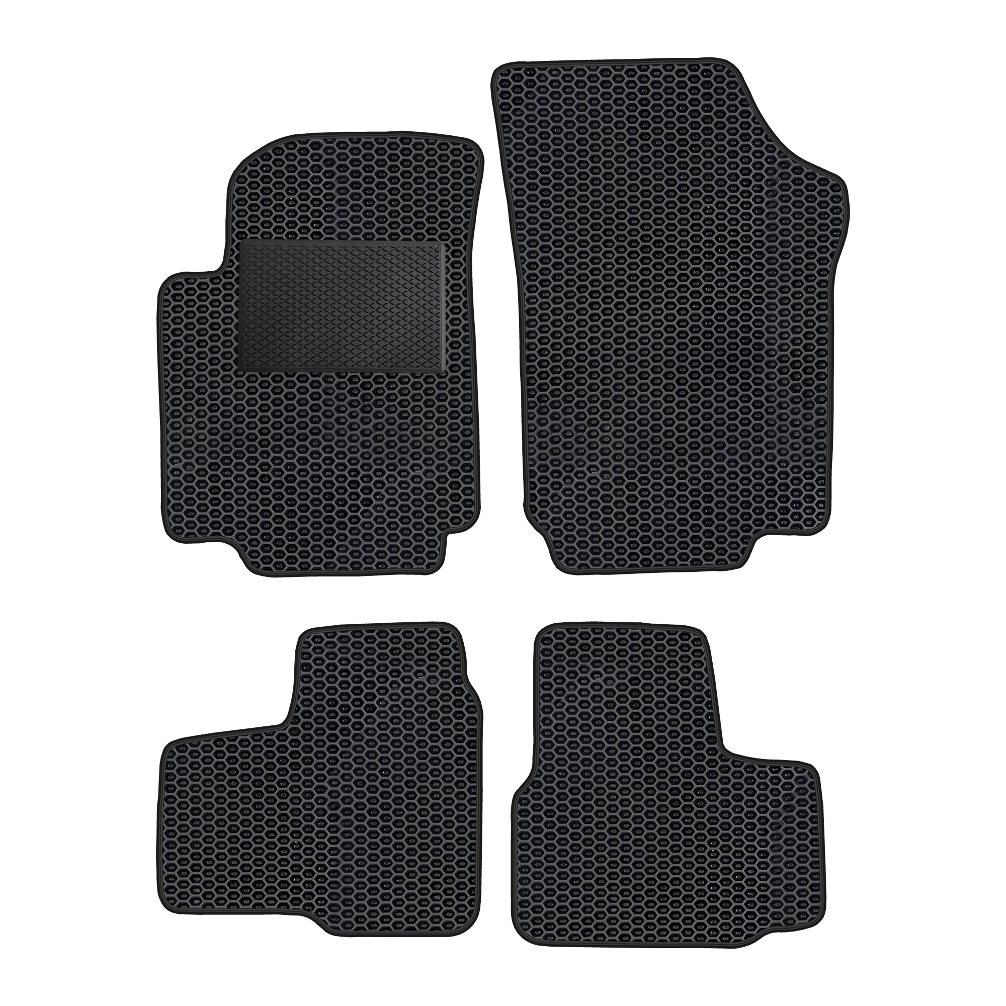 Sk003evapod - Satz Eva-autofußmatten Passend Für Vw Up Seat Mii Skoda Citigo Ab 2012 (mit Zusätzlicher Verstärkung)