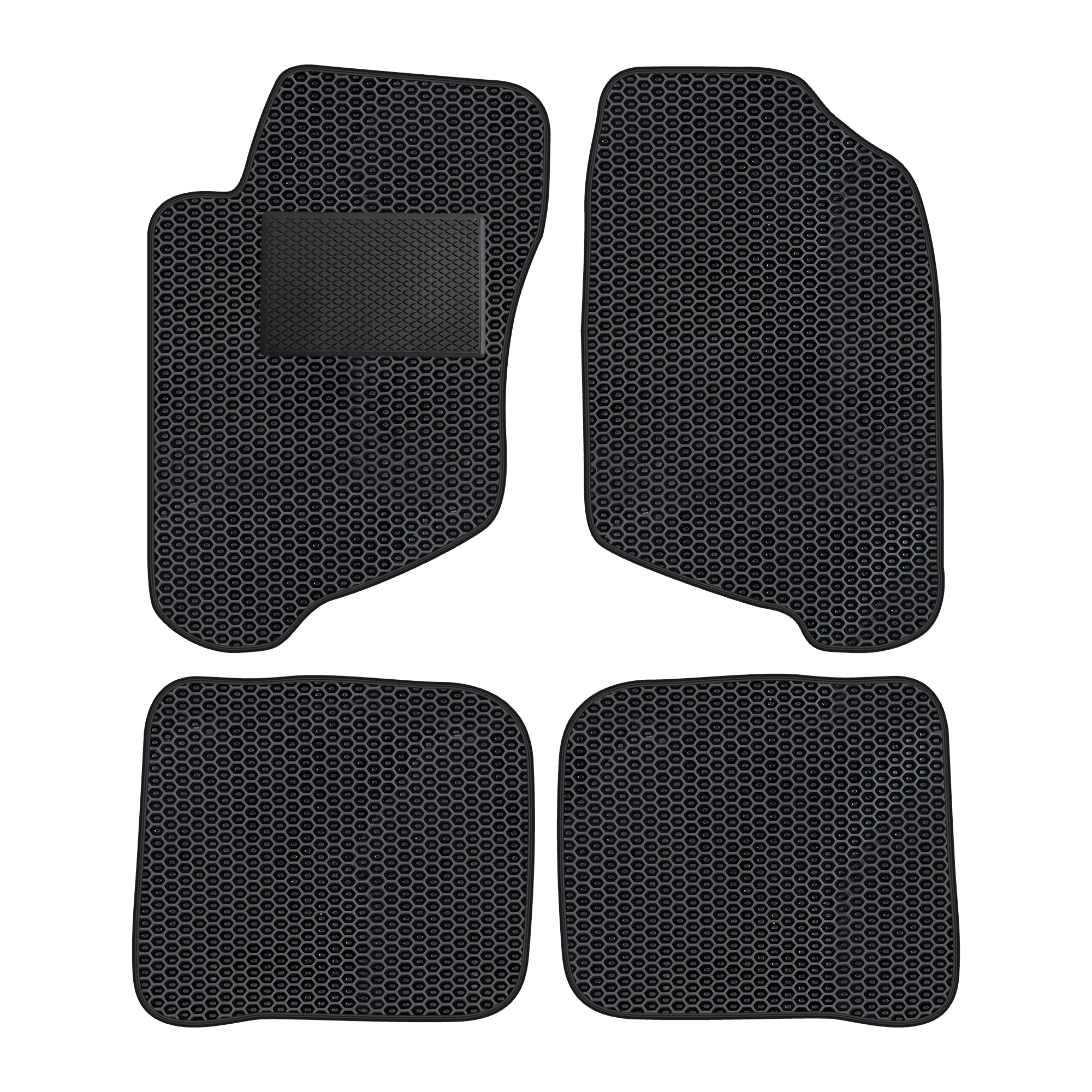 To008evapod - Komplettes Set Eva-autofußmatten Passend Für Toyota Corolla E11 1997-2001 5-türer (mit Zusätzlicher Verstärkung)
