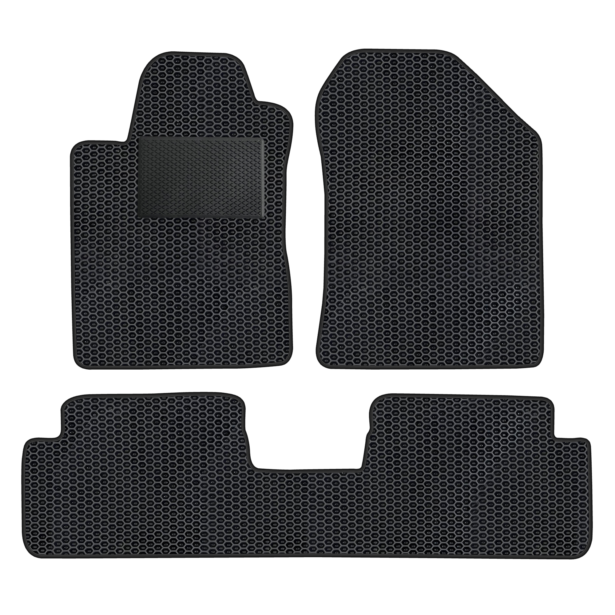 To013evapod - Komplettes Set Eva-autofußmatten, Passend Für Toyota Corolla Verso 2004-2008 (mit Zusätzlicher Verstärkung)