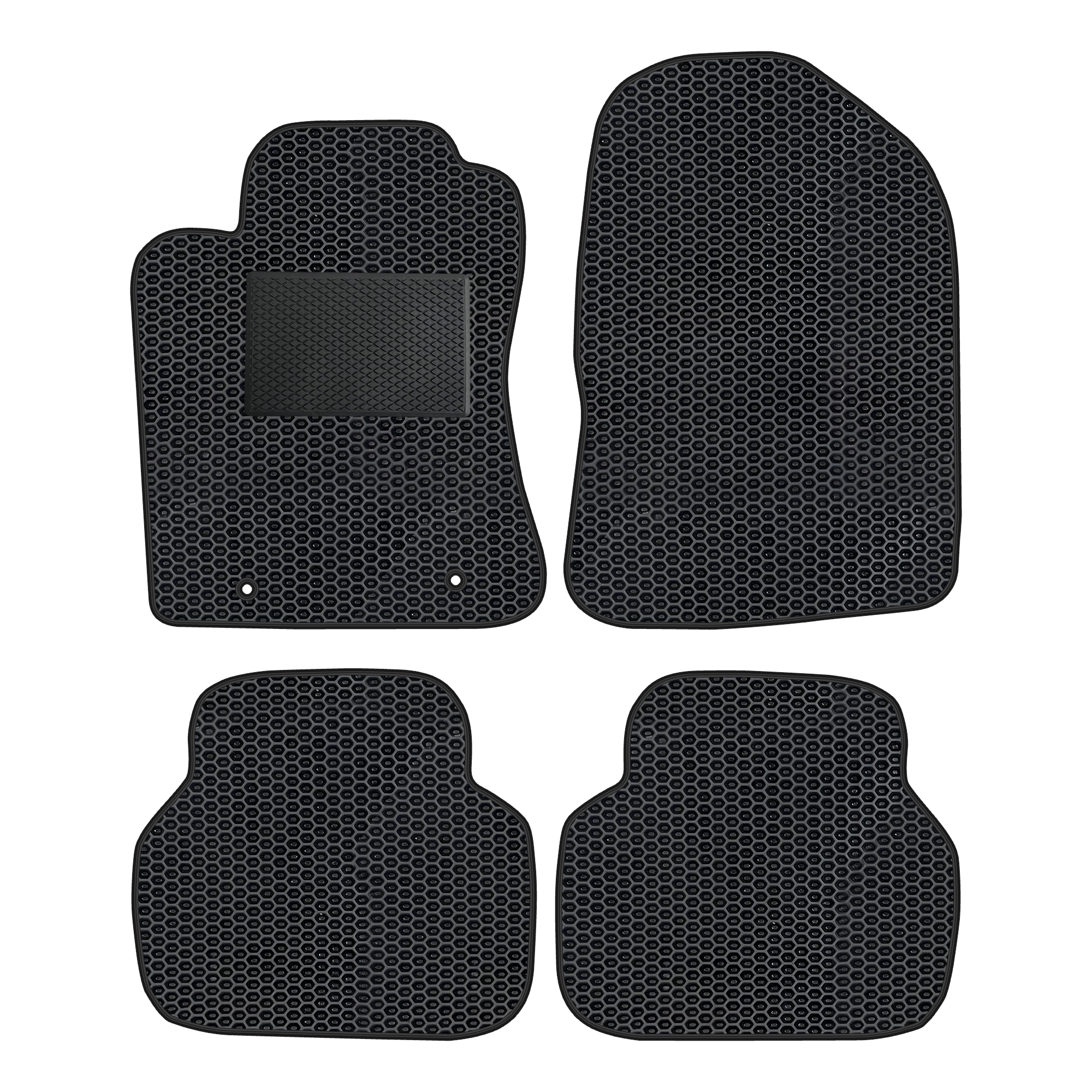 To016evapod - Komplettes Set Eva-autofußmatten, Passend Für Toyota Avensis Ii 2002-2008 (mit Zusätzlicher Verstärkung)