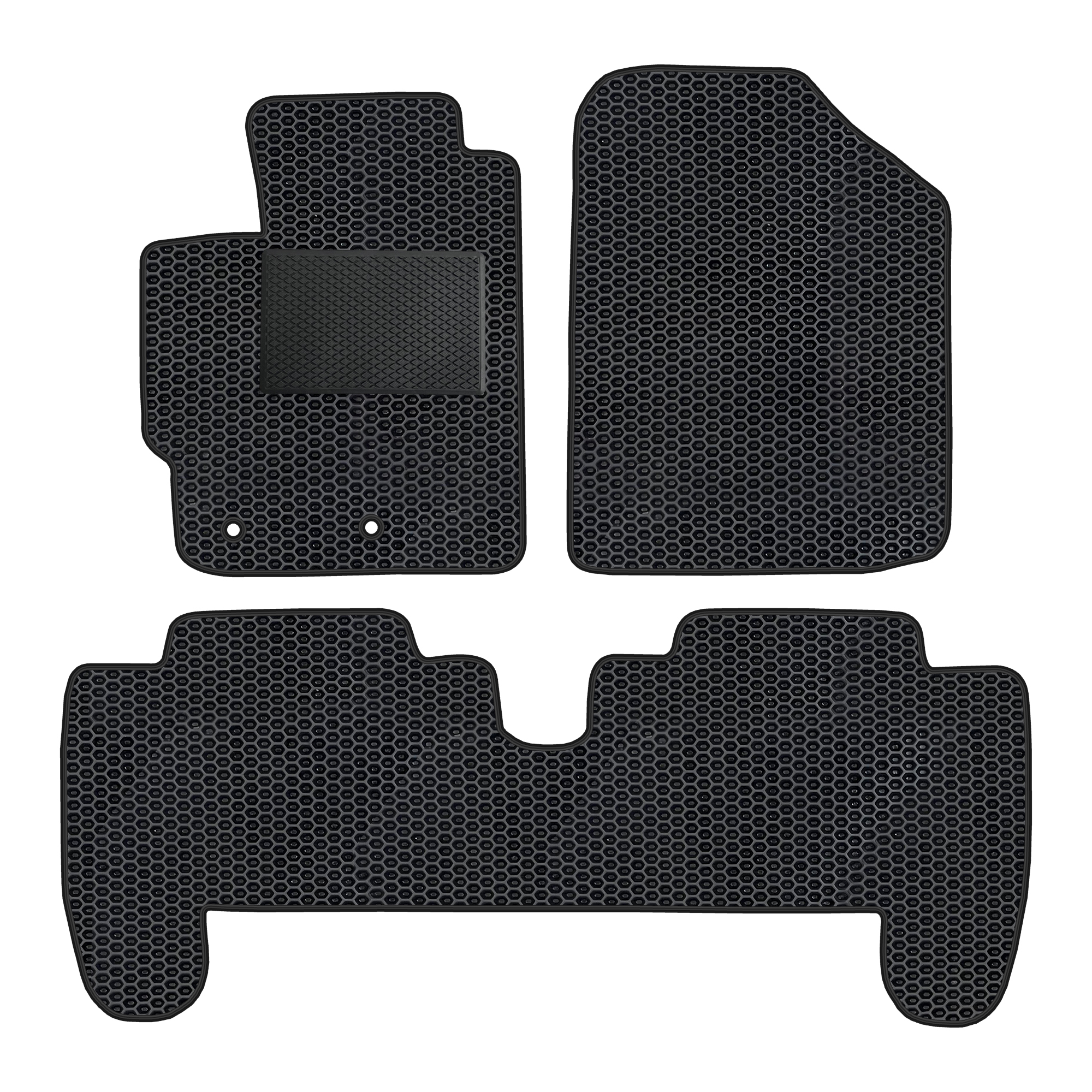 To020evapod - Komplettes Set Eva-autofußmatten, Passend Für Toyota Land Cruiser 100 1998-2007 (mit Zusätzlicher Verstärkung)