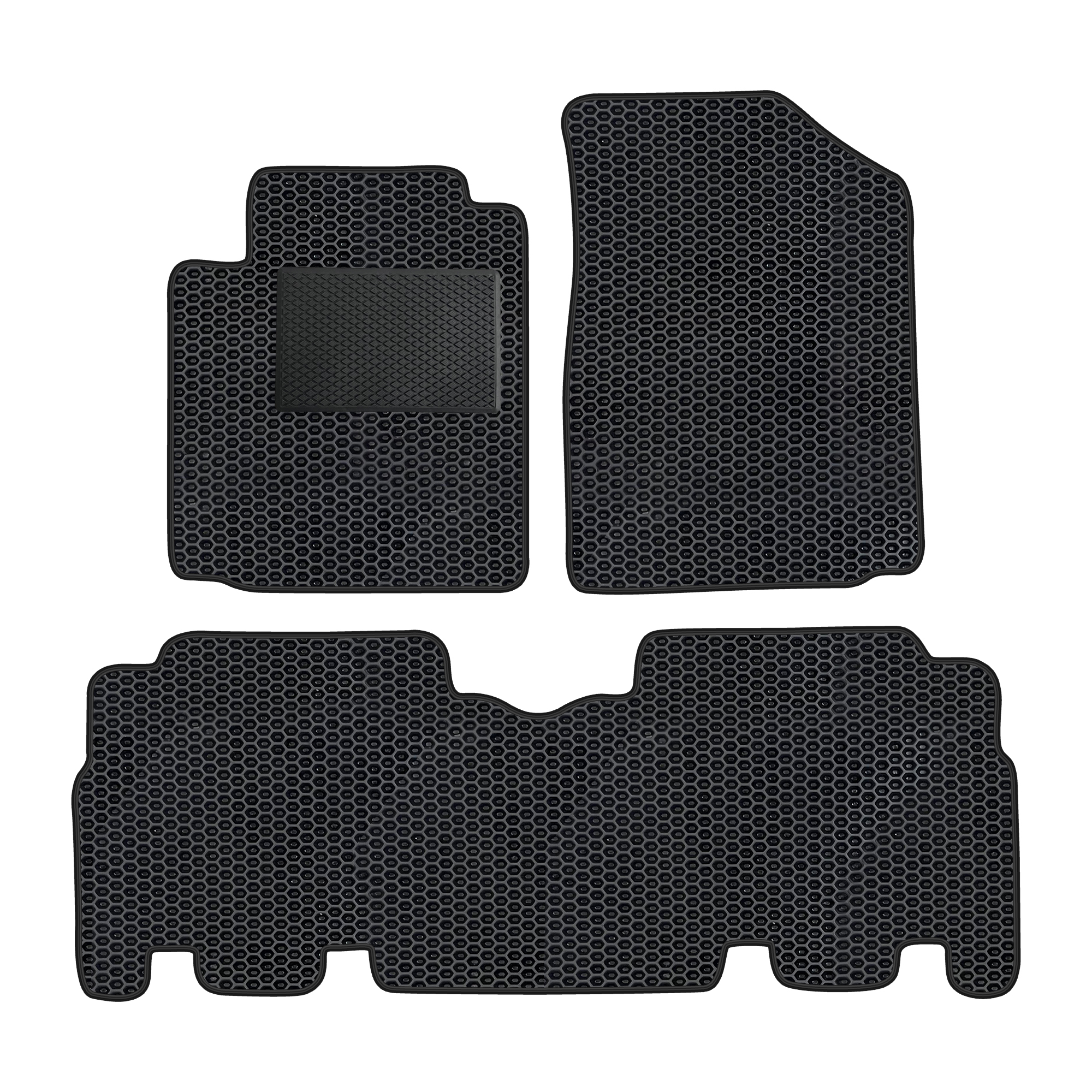To018evapod - Komplettes Set Eva-autofußmatten, Passend Für Toyota Land Cruiser 80 1990-1997 (mit Zusätzlicher Verstärkung)