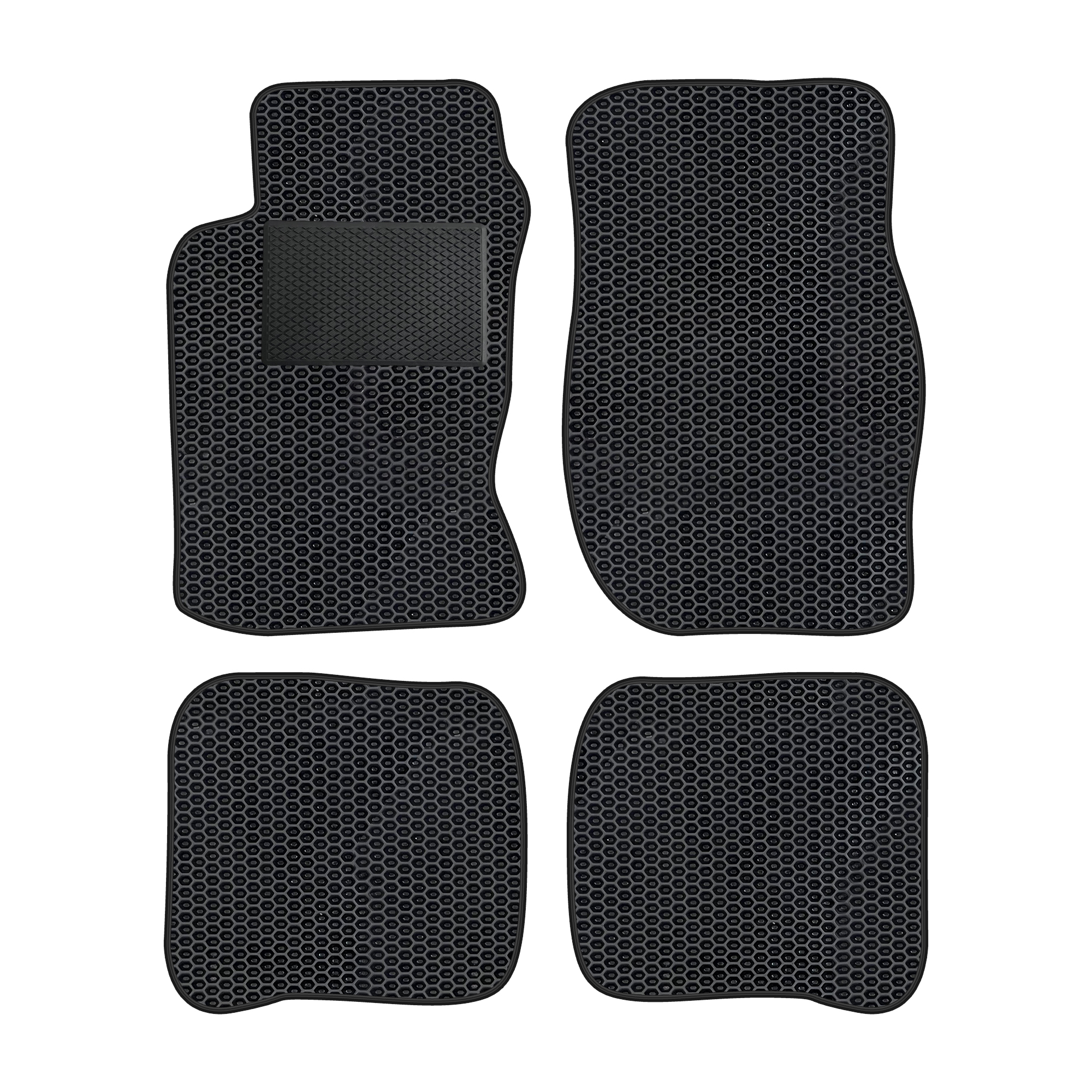To034evapod - Komplettes Set Eva-autofußmatten Passend Für Toyota Carina E 1992-1998 (mit Zusätzlicher Verstärkung)