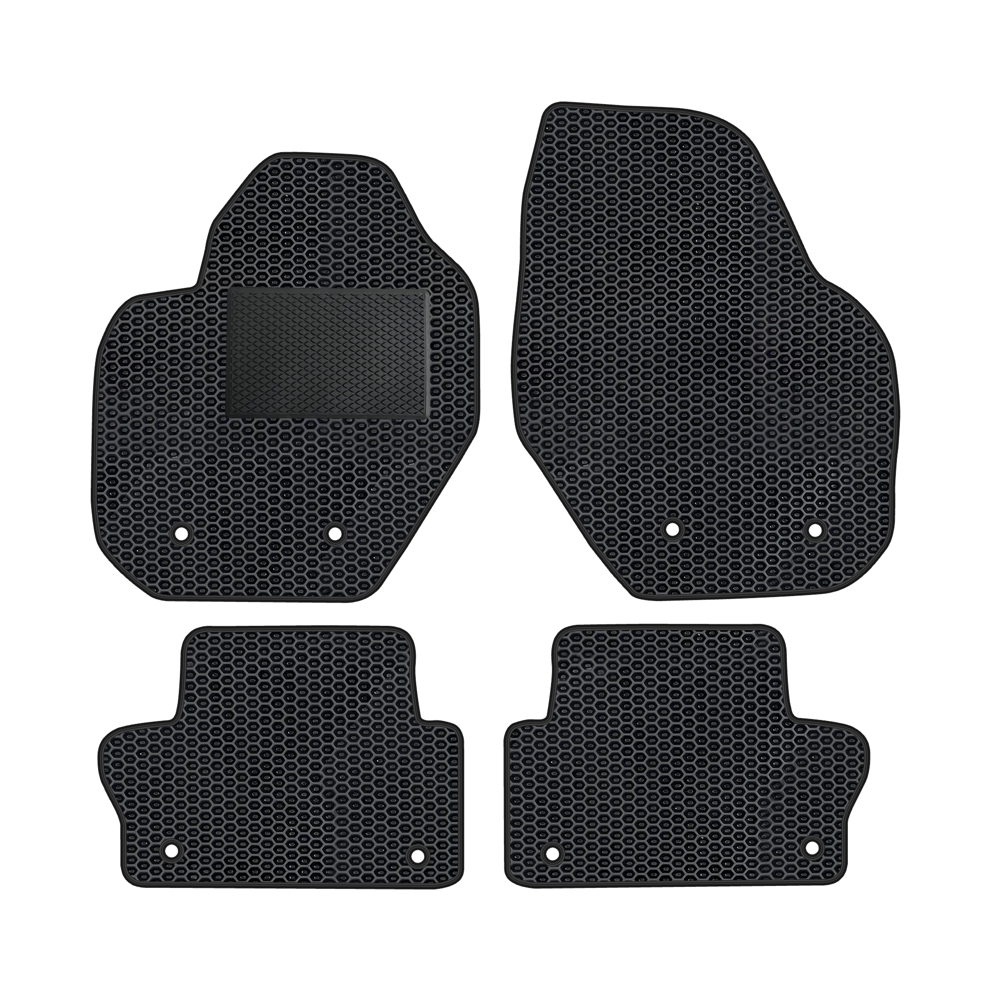 Vl001evapod - Komplettes Set Eva-autofußmatten Passend Für Volvo Xc60 I 2008-2017 (mit Zusätzlicher Verstärkung)