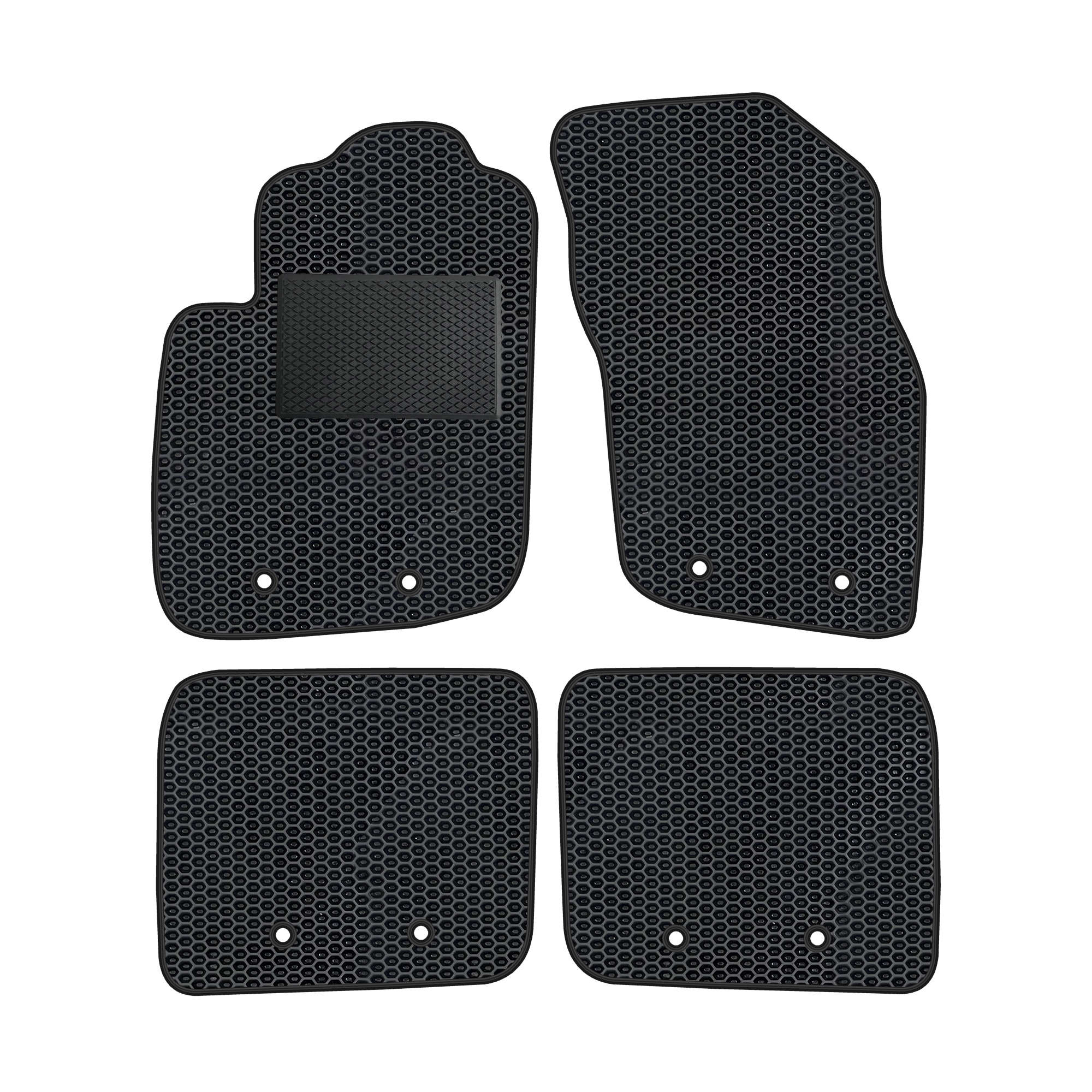 Vl003evapod - Komplettes Set Eva-autofußmatten Passend Für Volvo S40 I V40 I 1995-2004 (mit Zusätzlicher Verstärkung)