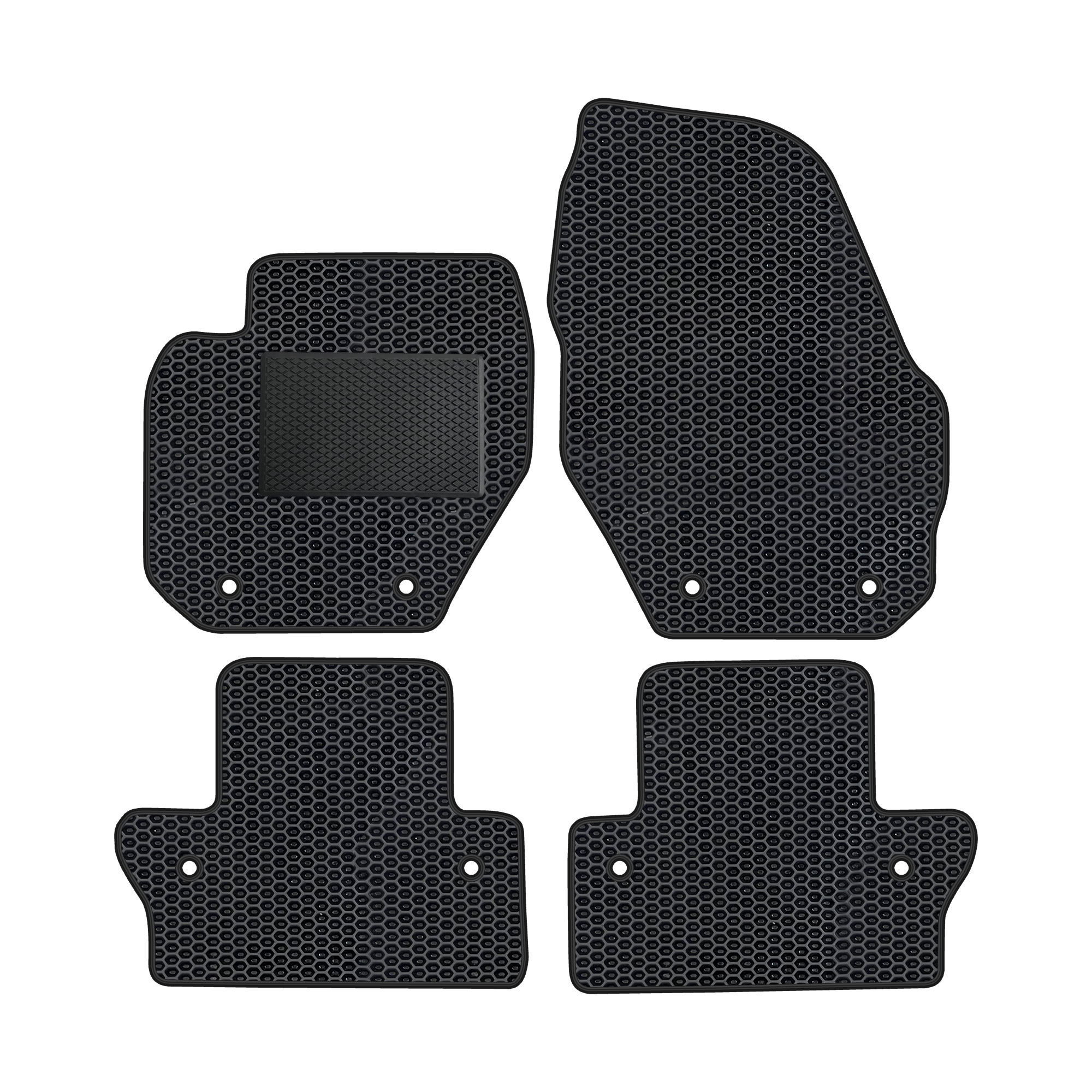 Vl006evapod - Komplettes Set Eva-autofußmatten Passend Für Volvo S60 Ii V60 2010-2018 (mit Zusätzlicher Verstärkung)