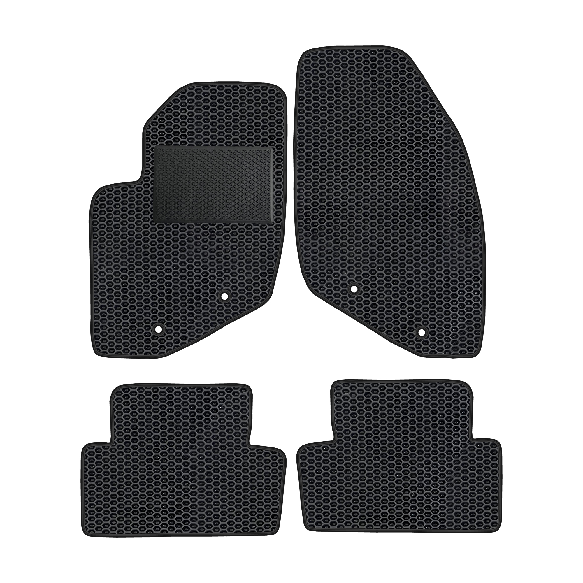 Vl010evapod - Komplettes Set Eva-autofußmatten, Passend Für Volvo S60 I V70 Xc70 2000-2008 (mit Zusätzlicher Verstärkung)