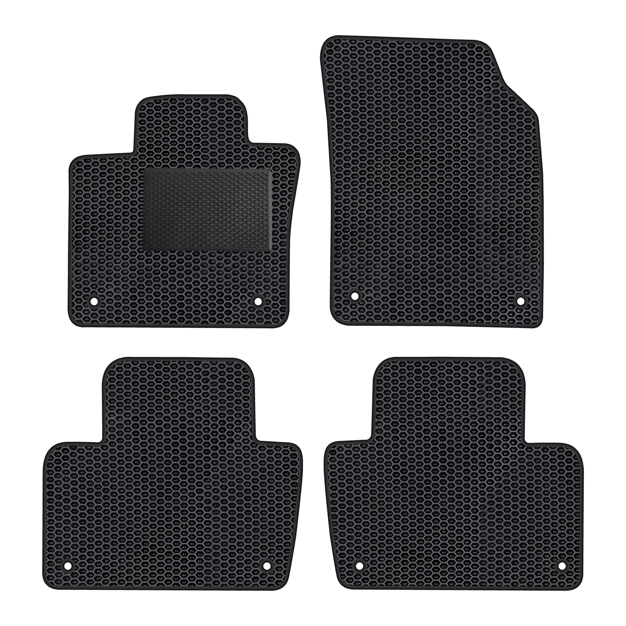 Vl017evapod - Komplettes Set Eva-autofußmatten Passend Für Volvo Xc90 Ii Ab 2015 (mit Zusätzlicher Verstärkung)