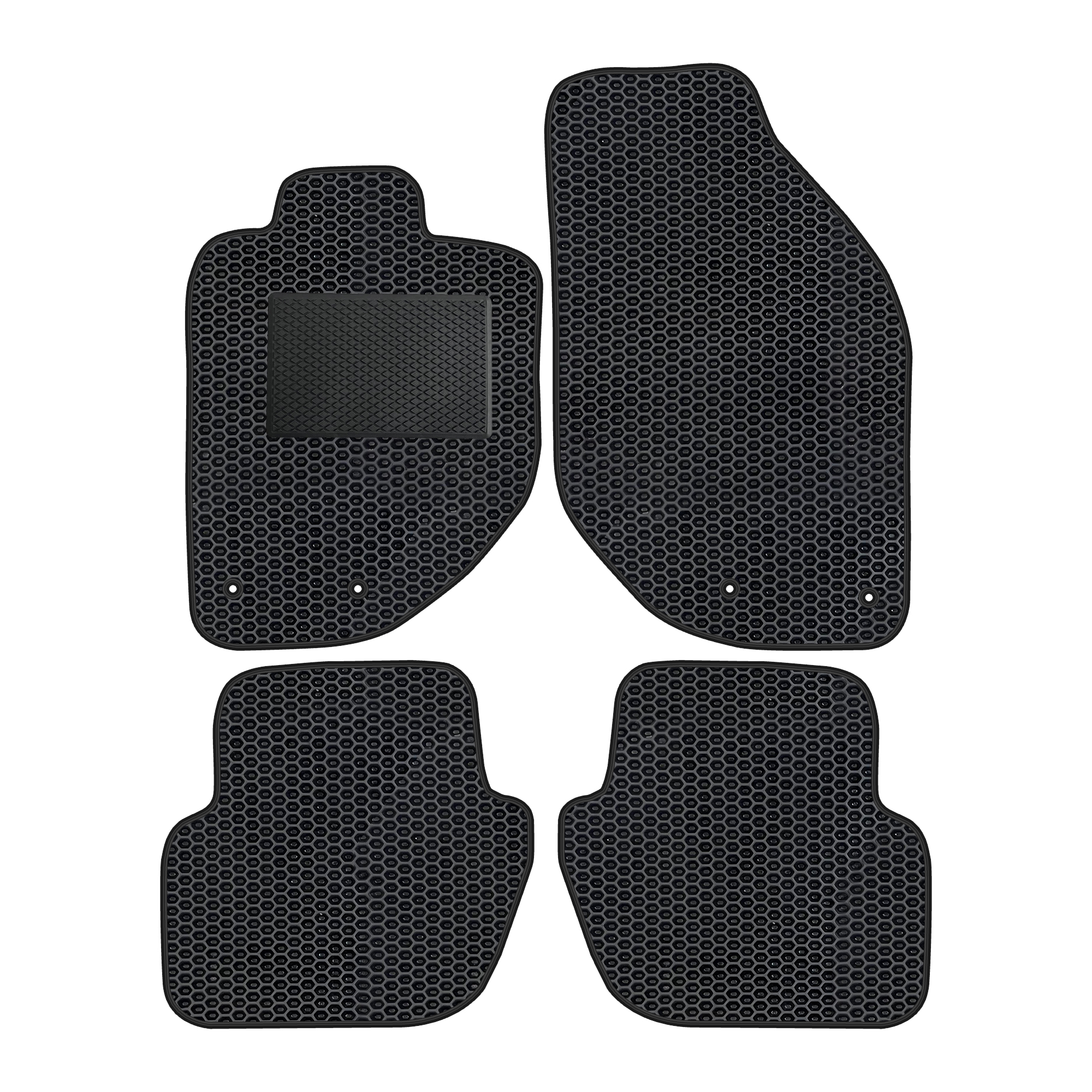 Vl012evapod - Komplettes Set Eva-autofußmatten Passend Für Volvo 850 V70 I 1991-1997 (mit Zusätzlicher Verstärkung)