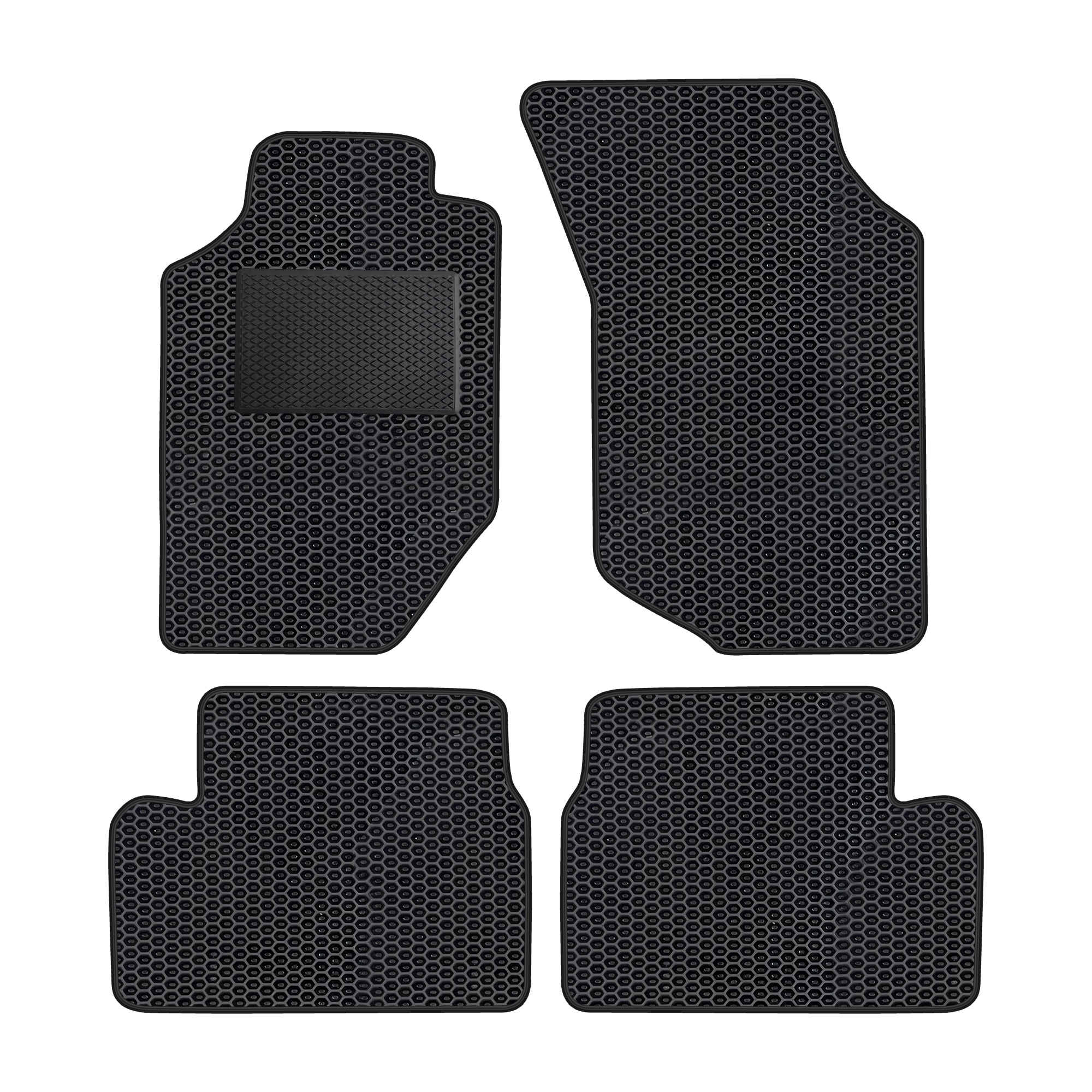 Vl013evapod - Komplettes Set Eva-autofußmatten Passend Für Volvo 790 940 1988-1994 (mit Zusätzlicher Verstärkung)