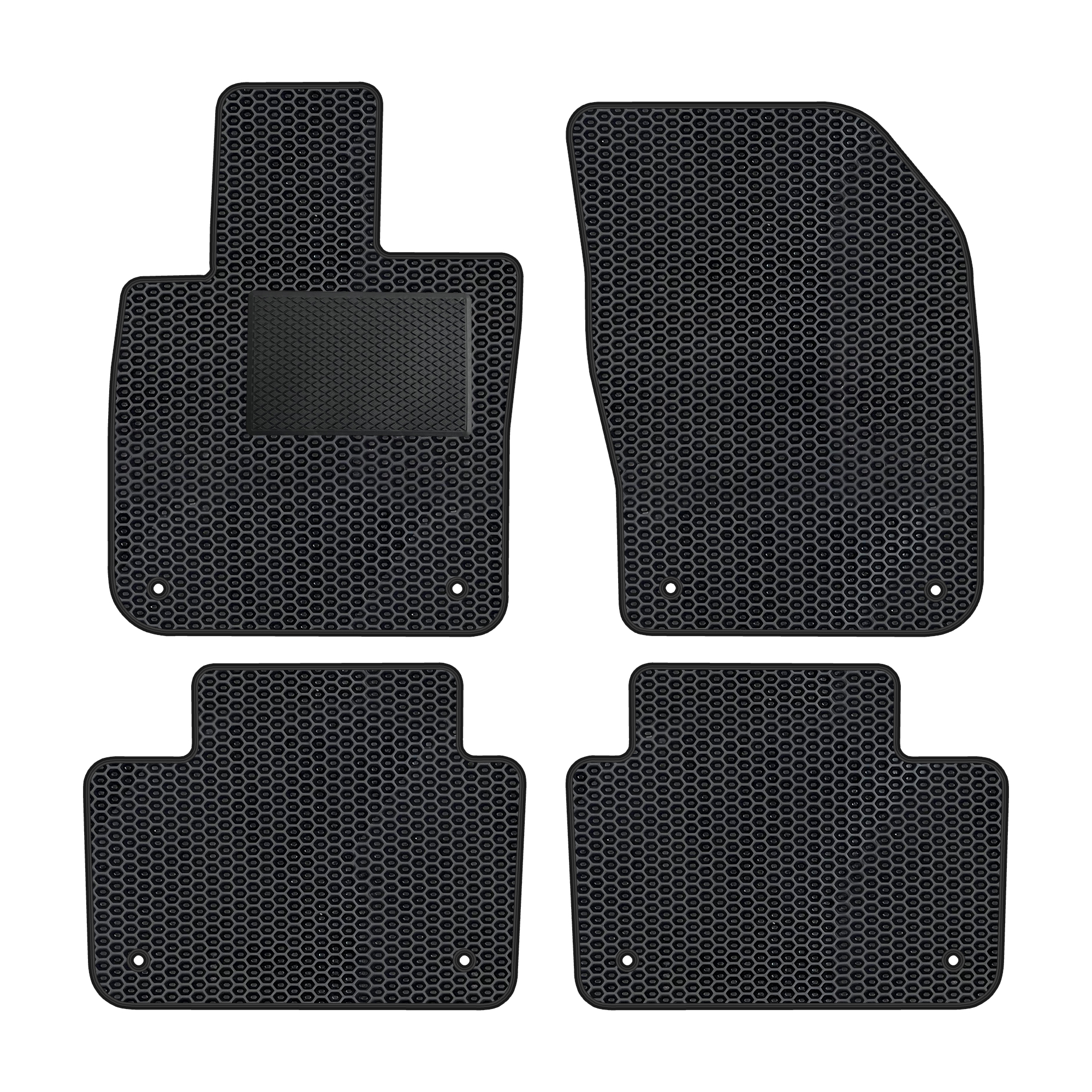 Vl021evapod - Komplettes Set Eva-autofußmatten Passend Für Volvo S60 Iii Ab 2018 (mit Zusätzlicher Verstärkung)