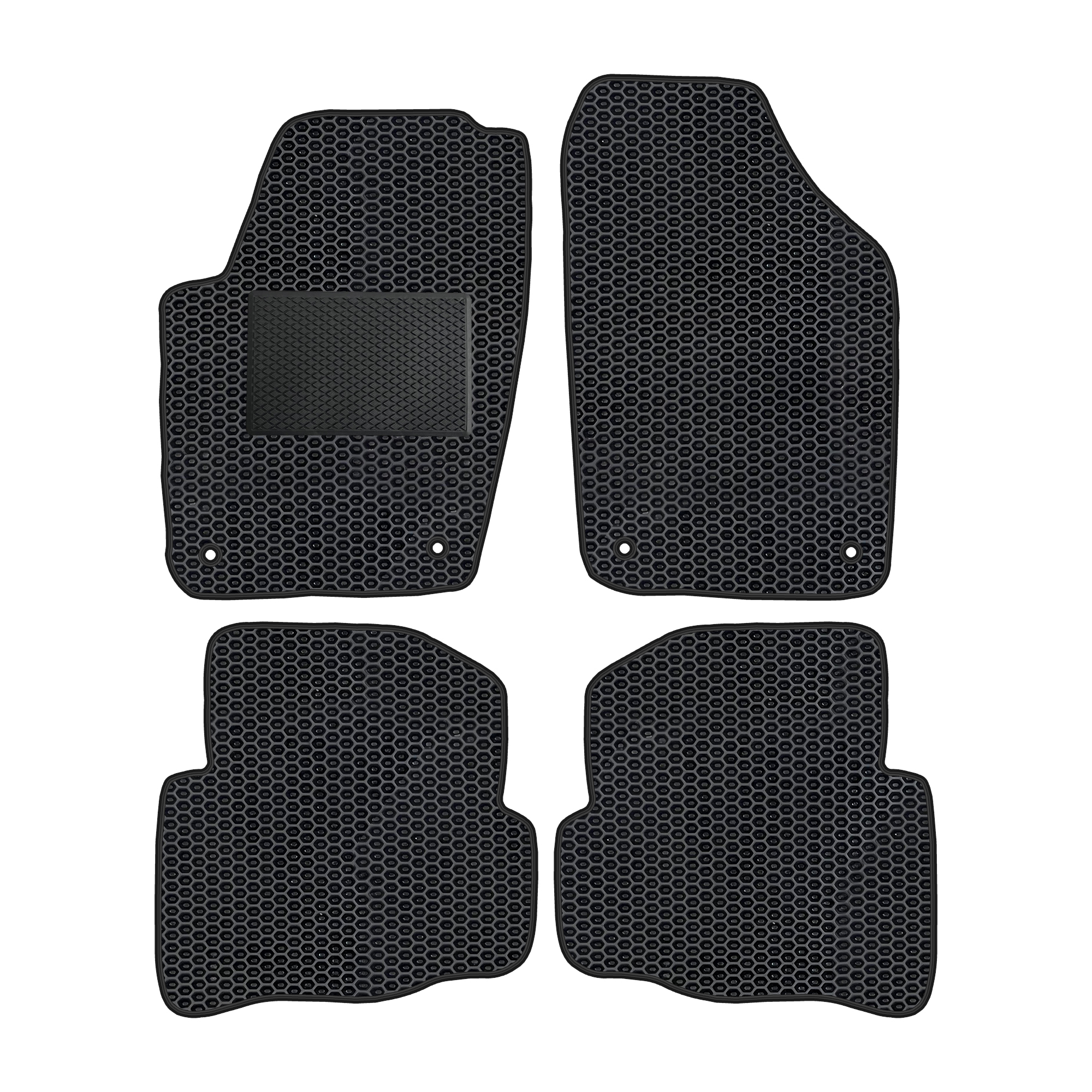 Vw0051evapod - Satz Eva-autofußmatten Passend Für Vw Polo Iv 2001-2009 (mit Zusätzlicher Verstärkung)