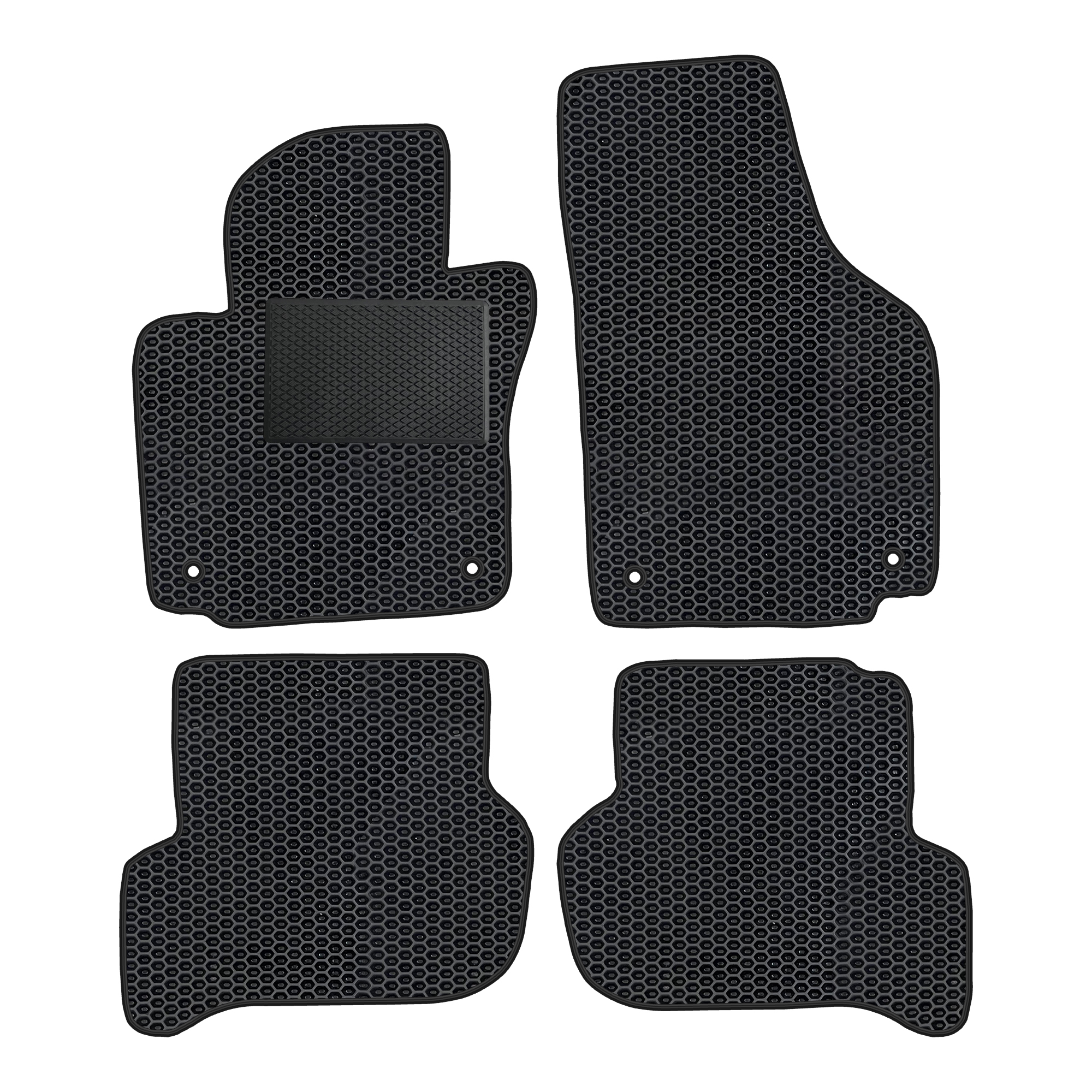 Vw.010av2evapod - Komplettes Set Eva-autofußmatten Passend Für Seat Altea 2004-2015 (mit Zusätzlicher Verstärkung)