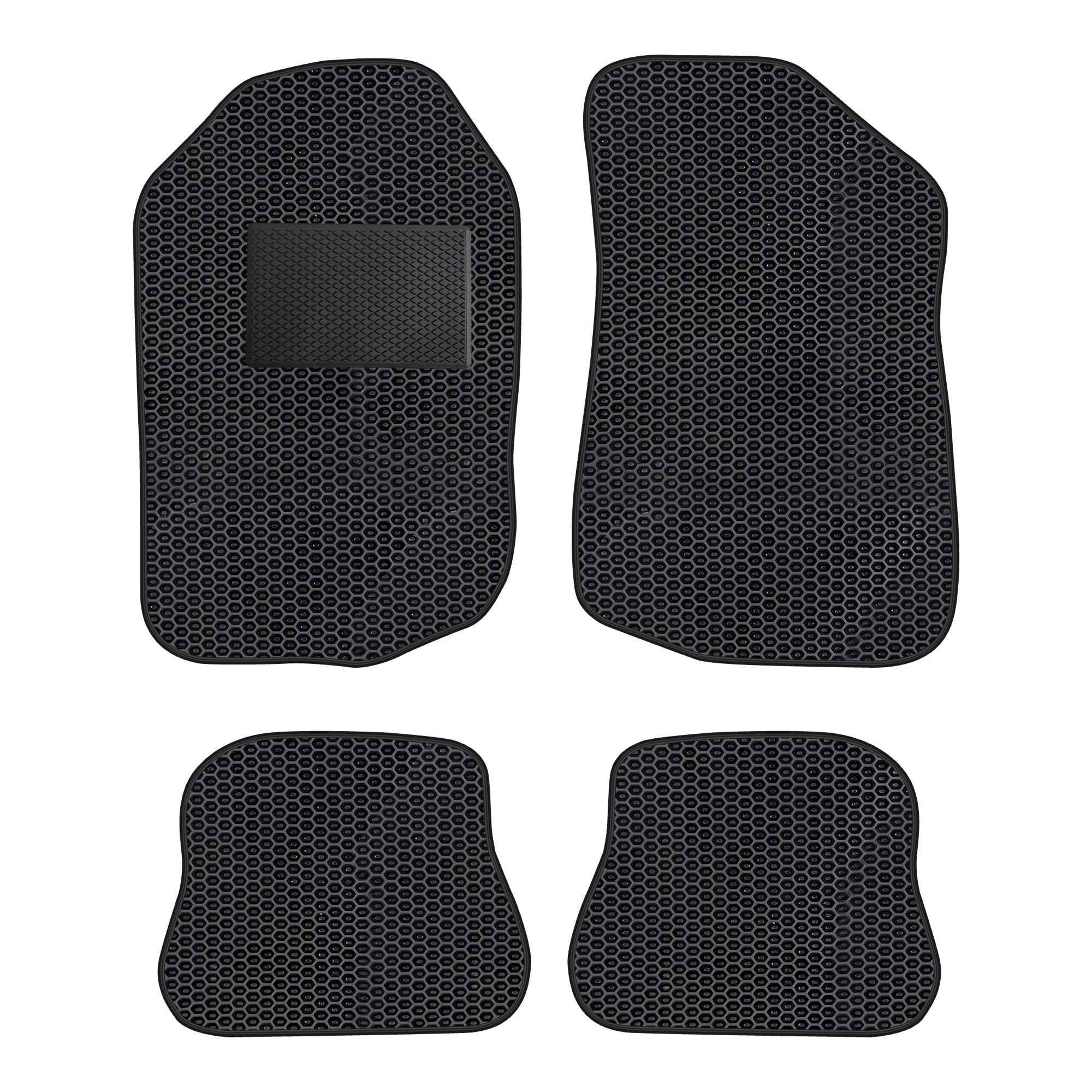 Vw008evapod - Komplettes Set Eva-autofußmatten, Passend Für Vw Golf I Ii 1974-1992 (mit Zusätzlicher Verstärkung)