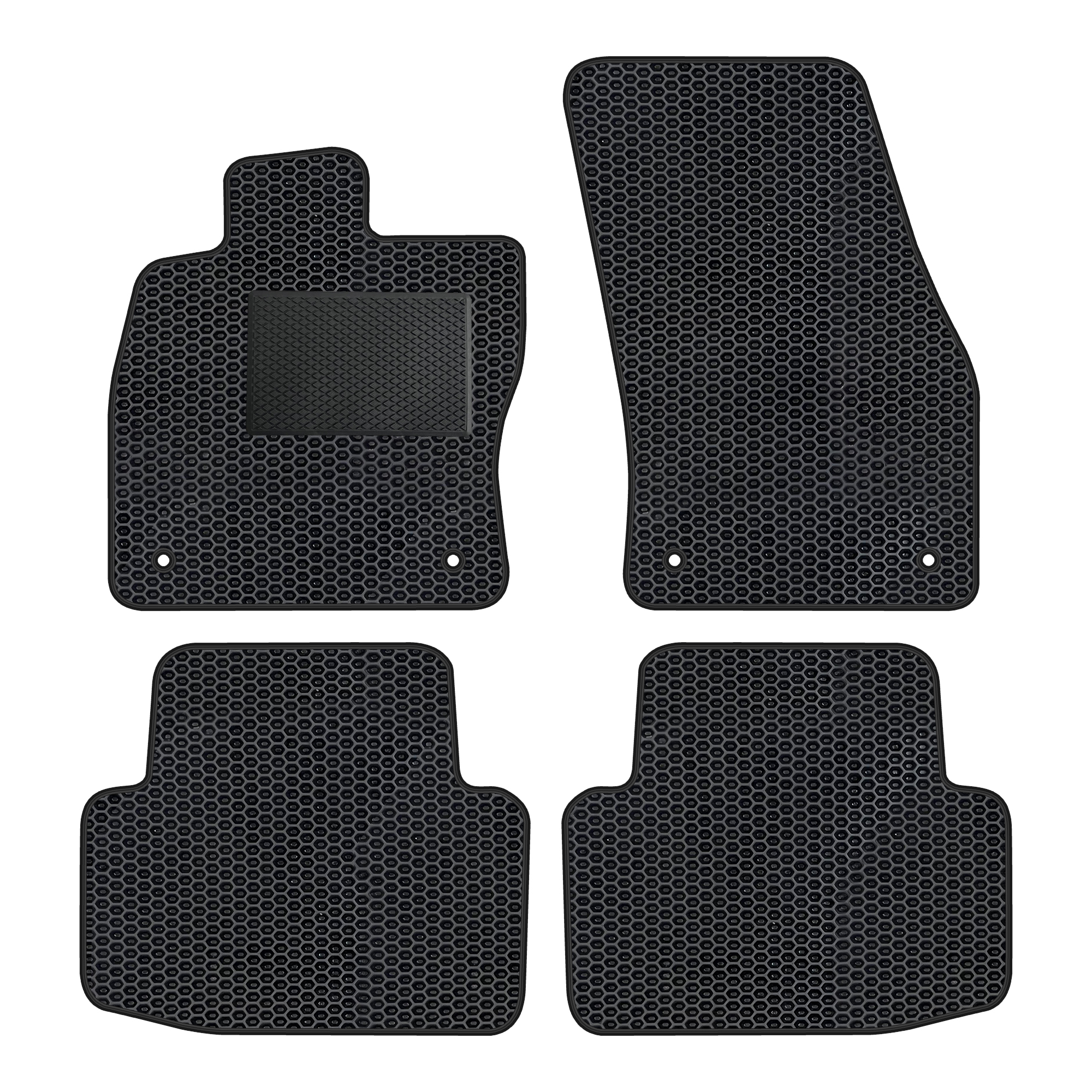 Vw007evapod - Komplettes Set Eva-autofußmatten Passend Für Vw Golf Sportsvan 2014-2020 (mit Zusätzlicher Verstärkung)