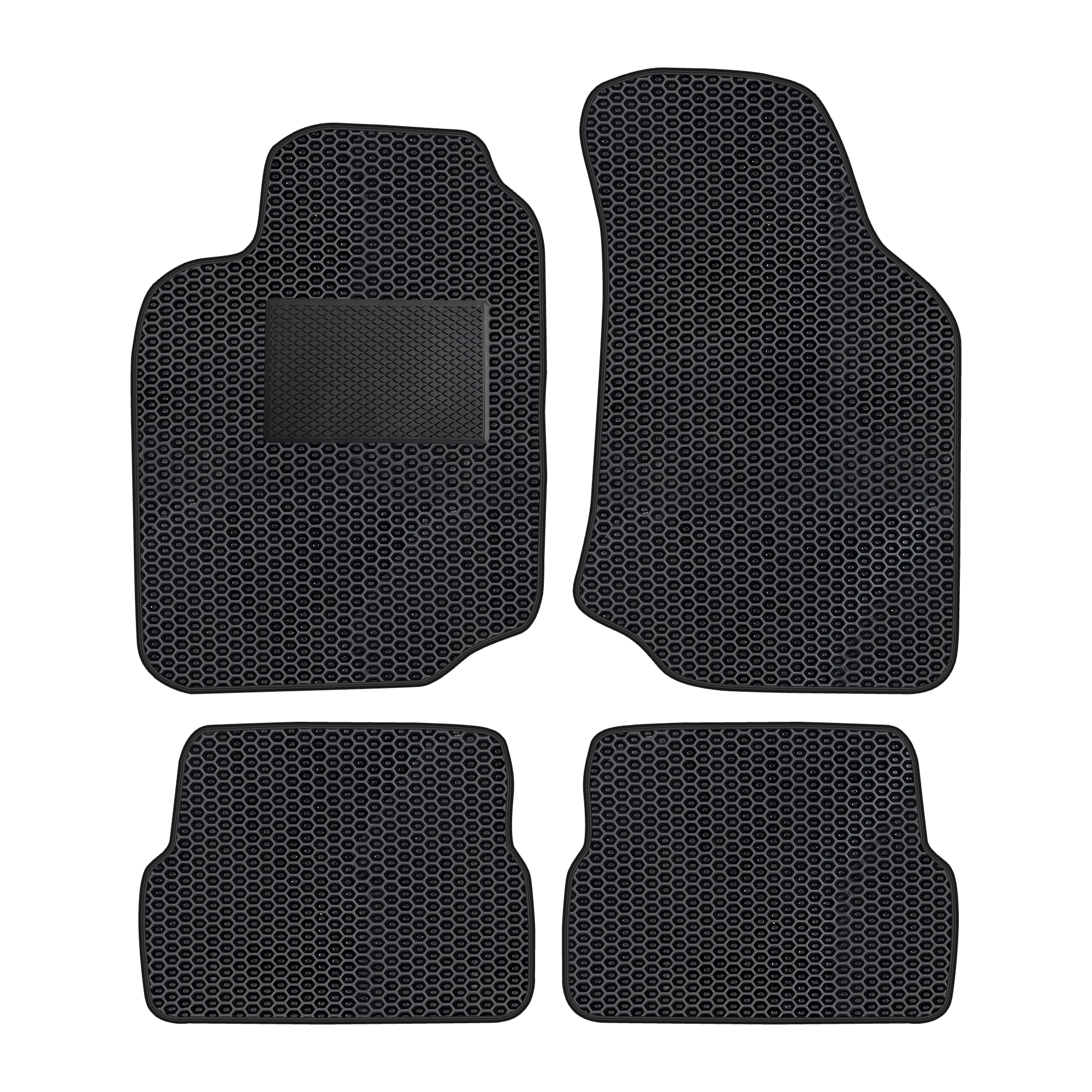 Vw015evapod - Komplettes Set Eva-autofußmatten Passend Für Vw Passat B3 B4 1988-1996 (mit Zusätzlicher Verstärkung)