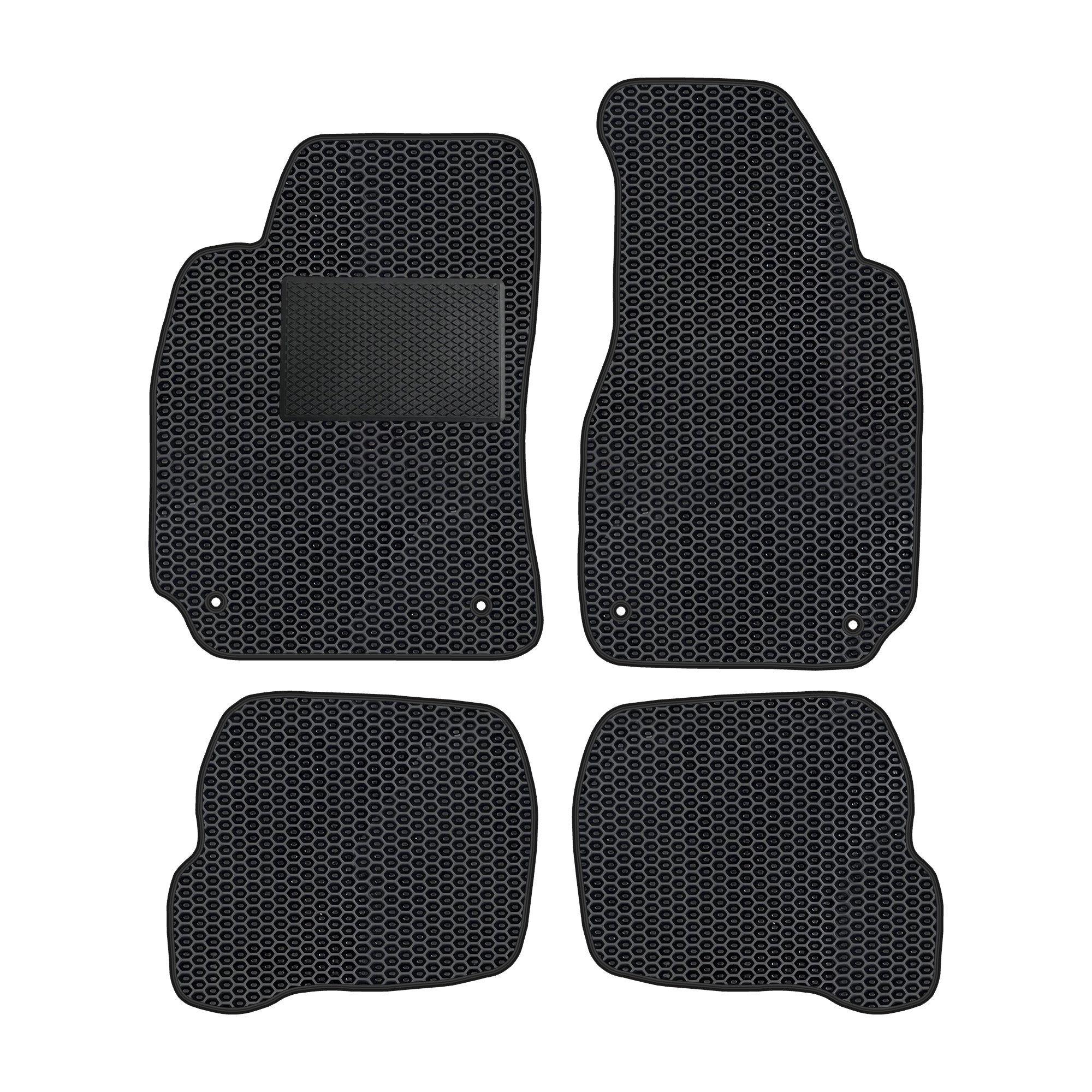 Vw.017evapod - Komplettes Set Eva-autofußmatten Passend Für Vw Passat B5 Fl 2001-2005 (mit Zusätzlicher Verstärkung)