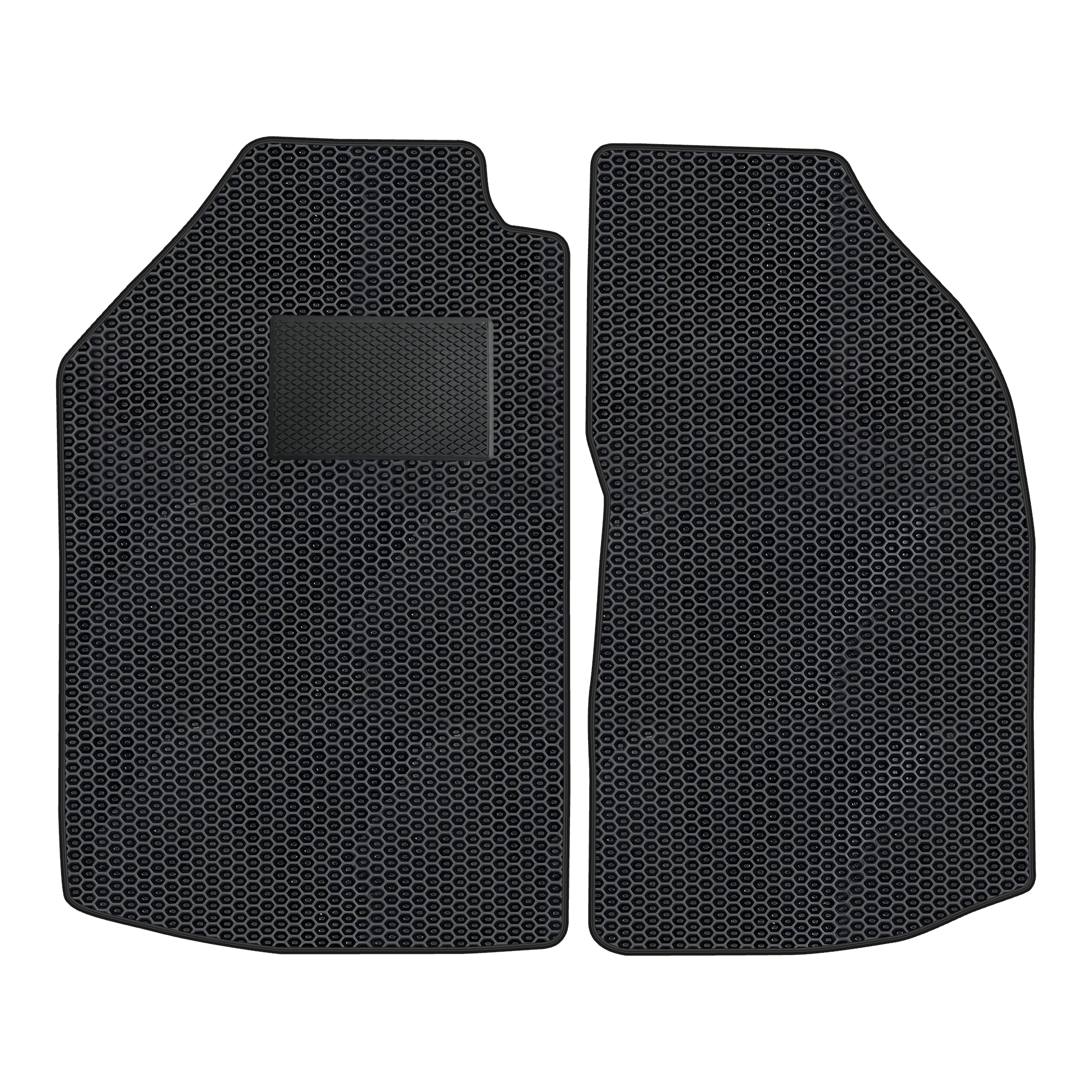 Vw025evapod - Komplettes Set Eva-autofußmatten Passend Für Vw Caddy I 1995-2003 2-sitzer (mit Zusätzlicher Verstärkung)