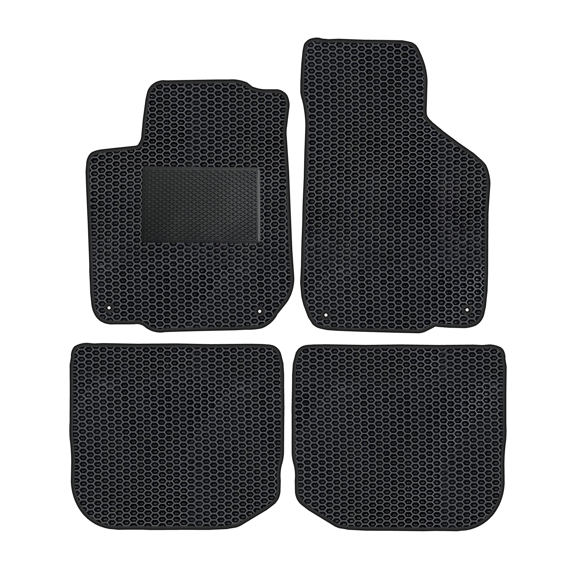 Vw028evapod - Komplettes Set Eva-autofußmatten Passend Für Vw New Beetle 1998-2011 (mit Zusätzlicher Verstärkung)