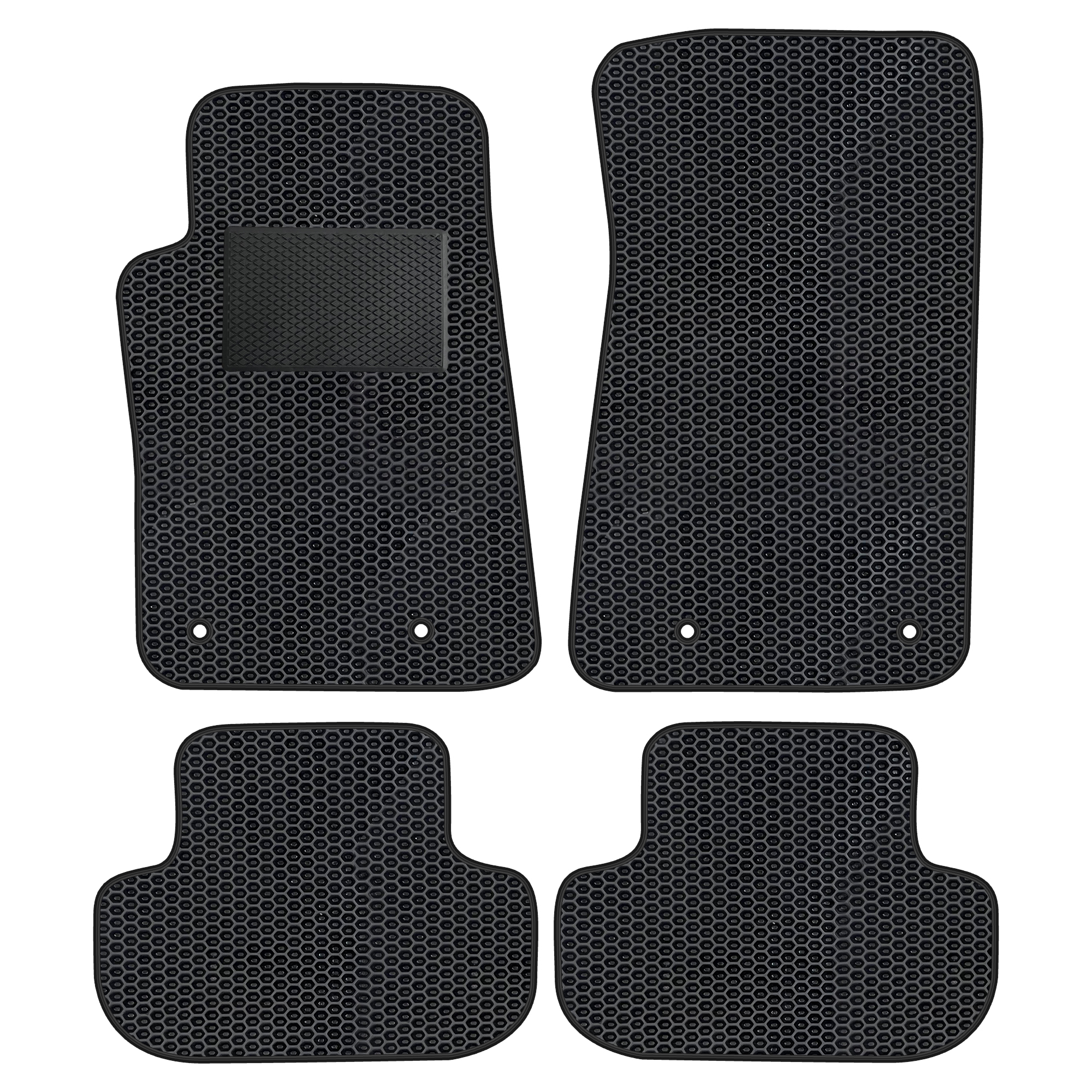 Ch005evapod - Komplettes Set Eva-autofußmatten, Passend Für Chevrolet Camaro 2006-2015 (mit Zusätzlicher Verstärkung)