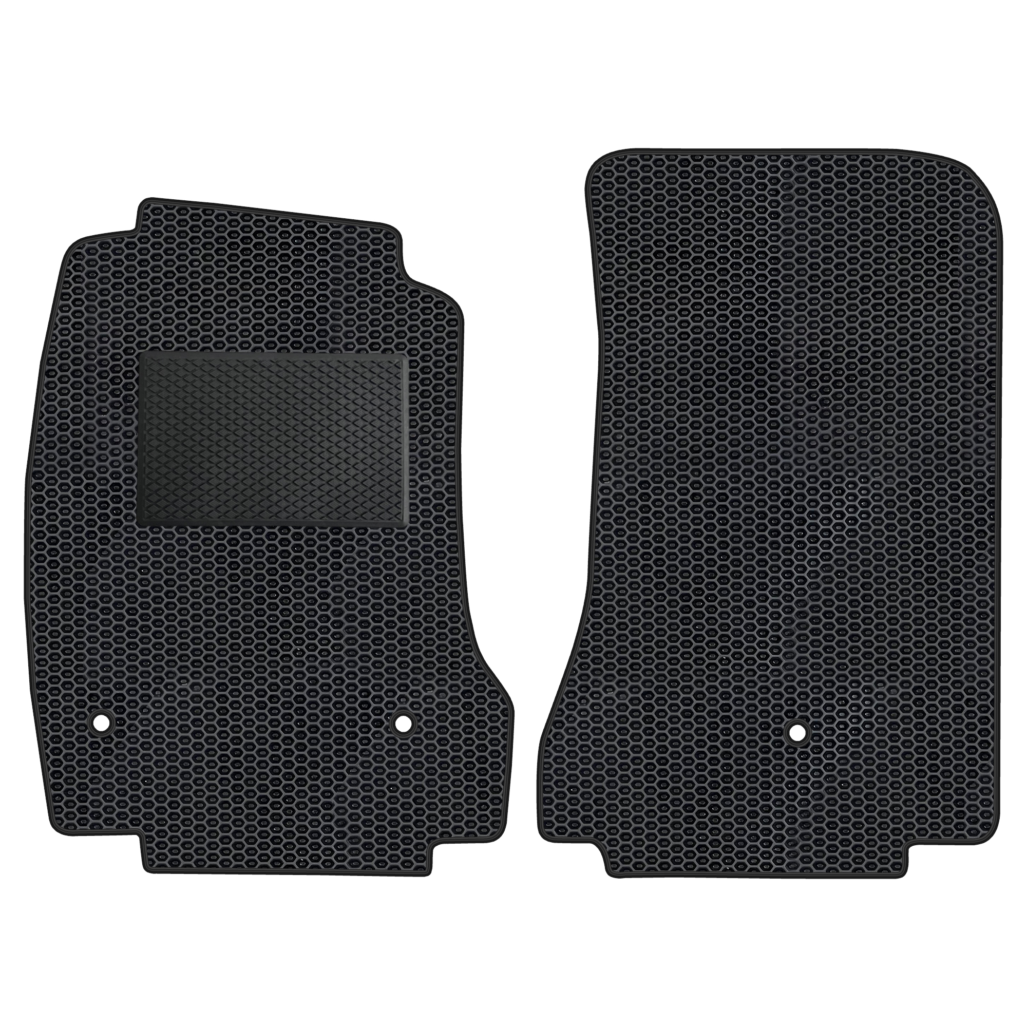 Ch006evapod - Komplettes Set Eva-autofußmatten Passend Für Chevrolet Corvette Z06 2003-2013 (mit Zusätzlicher Verstärkung)