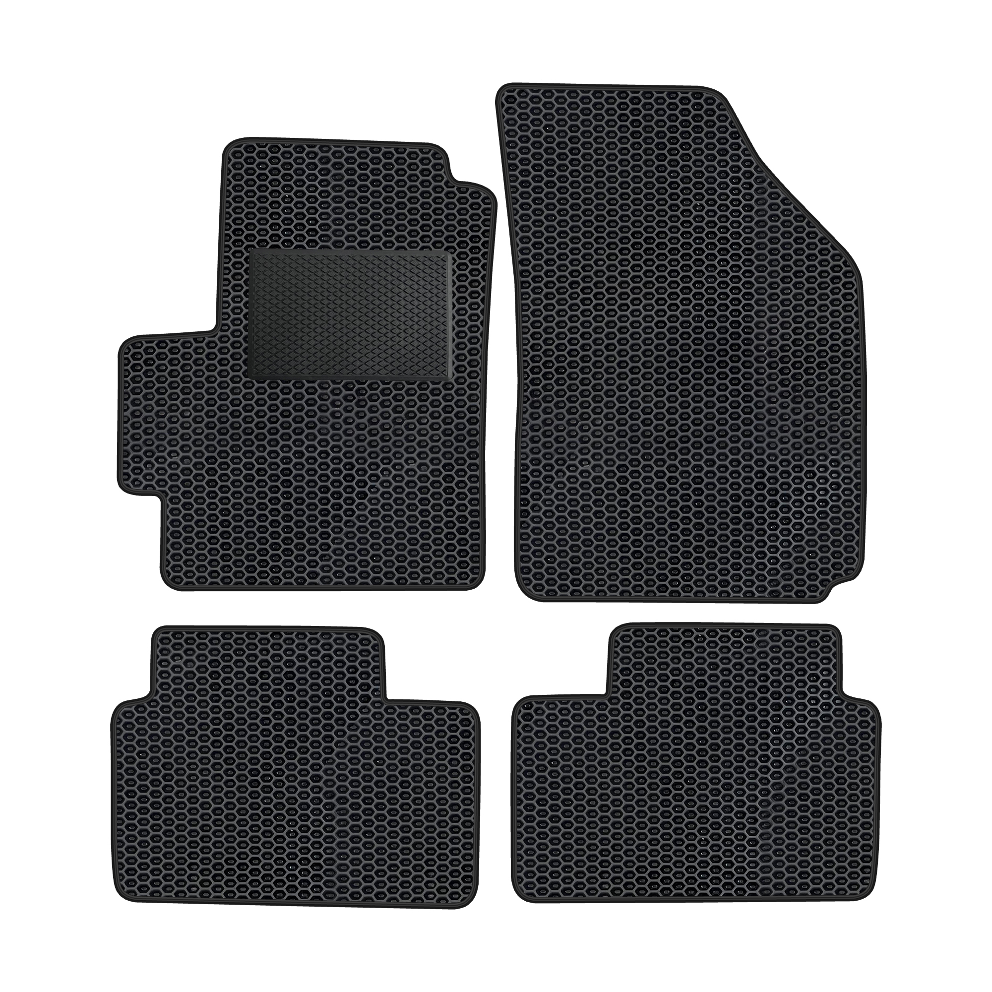 Ch010evapod - Komplettes Set Eva-autofußmatten, Passend Für Chevrolet Evanda 2000-2006 (mit Zusätzlicher Verstärkung)